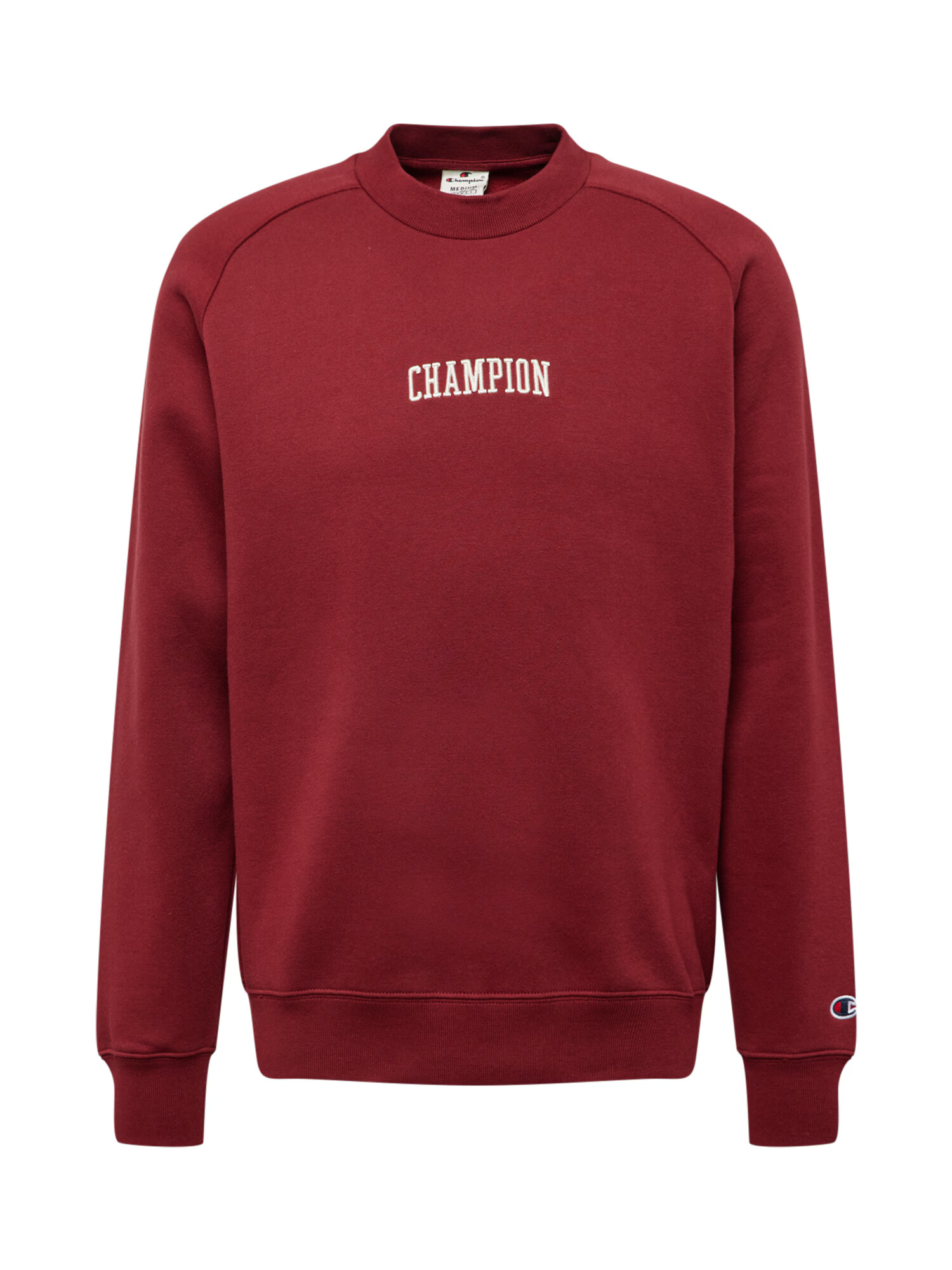 Champion Authentic Athletic Apparel Μπλούζα φούτερ σκούρο κόκκινο / λευκό - Pepit.gr