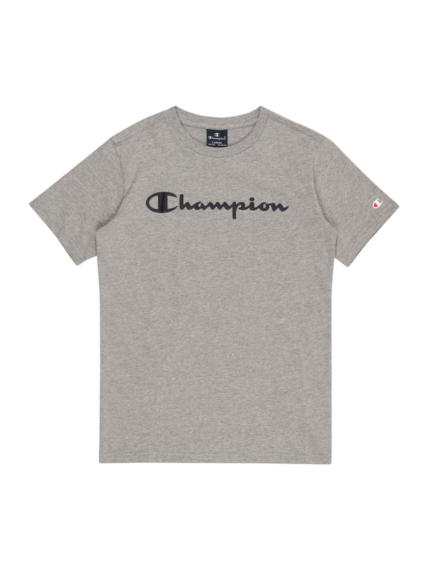 Champion Authentic Athletic Apparel Μπλουζάκι γκρι μελανζέ - Pepit.gr