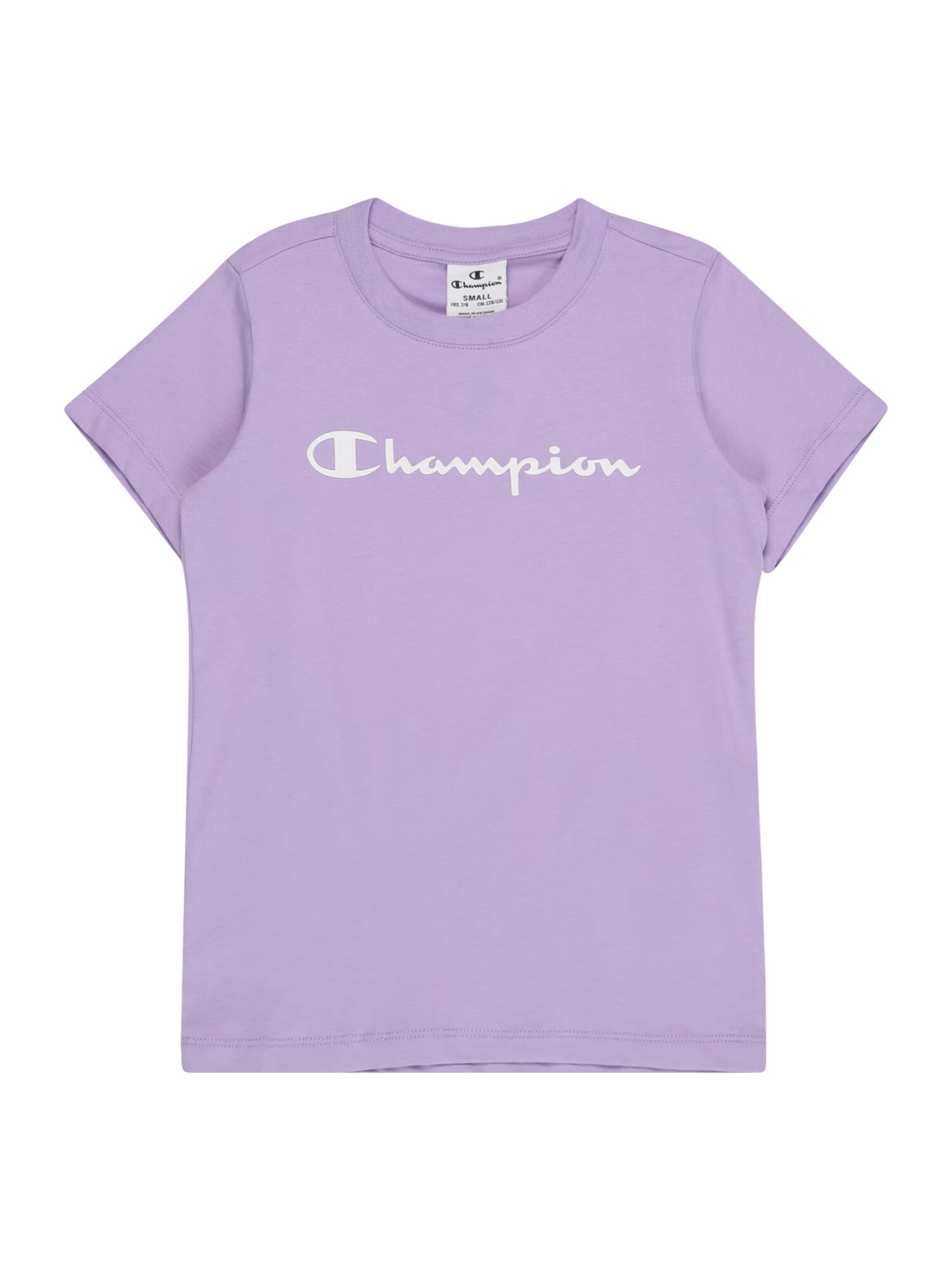 Champion Authentic Athletic Apparel Μπλουζάκι λιλά / λευκό - Pepit.gr