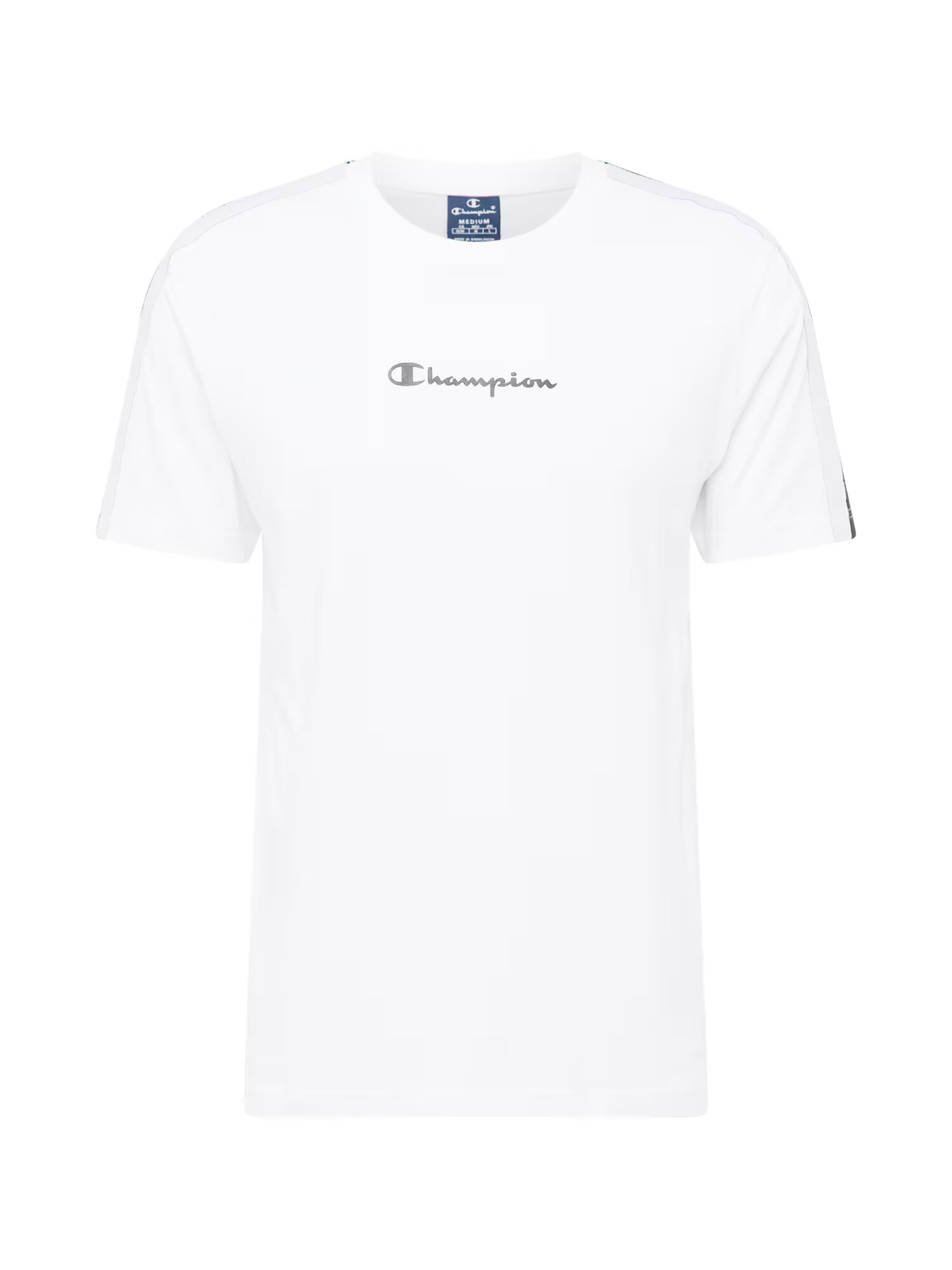 Champion Authentic Athletic Apparel Μπλουζάκι 'Legacy' μαύρο / λευκό - Pepit.gr