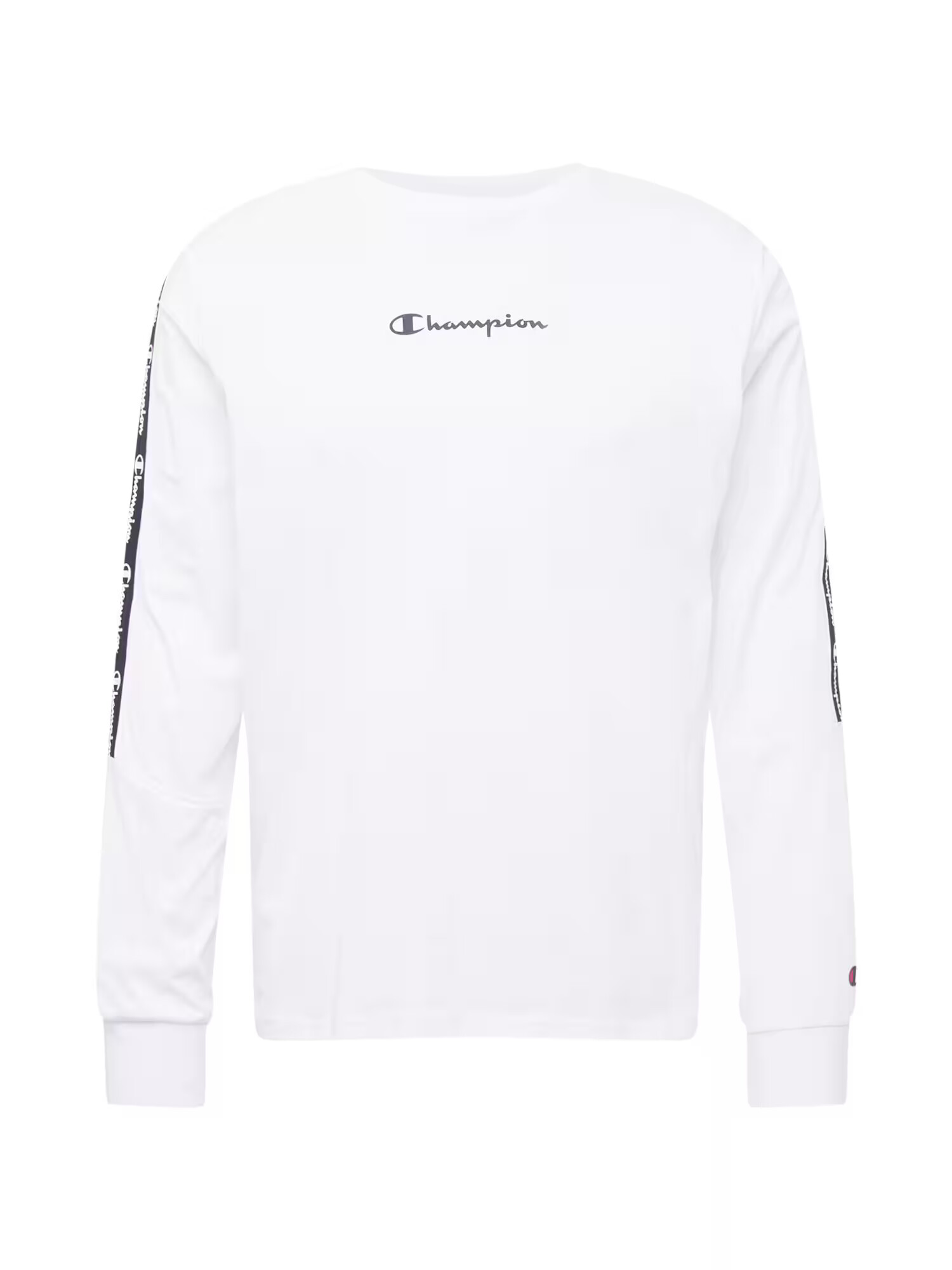 Champion Authentic Athletic Apparel Μπλουζάκι μαύρο / λευκό - Pepit.gr