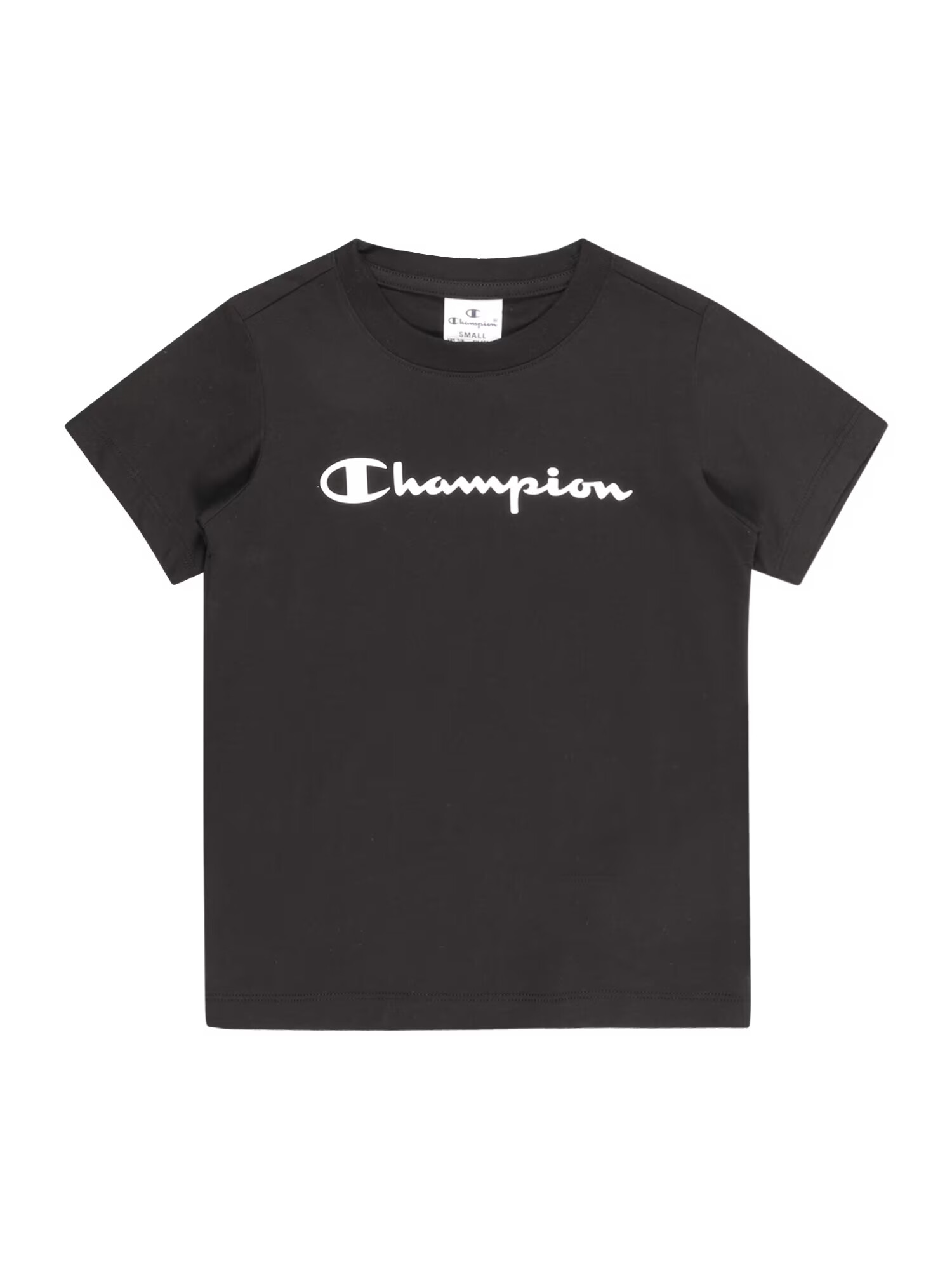 Champion Authentic Athletic Apparel Μπλουζάκι μαύρο / λευκό - Pepit.gr