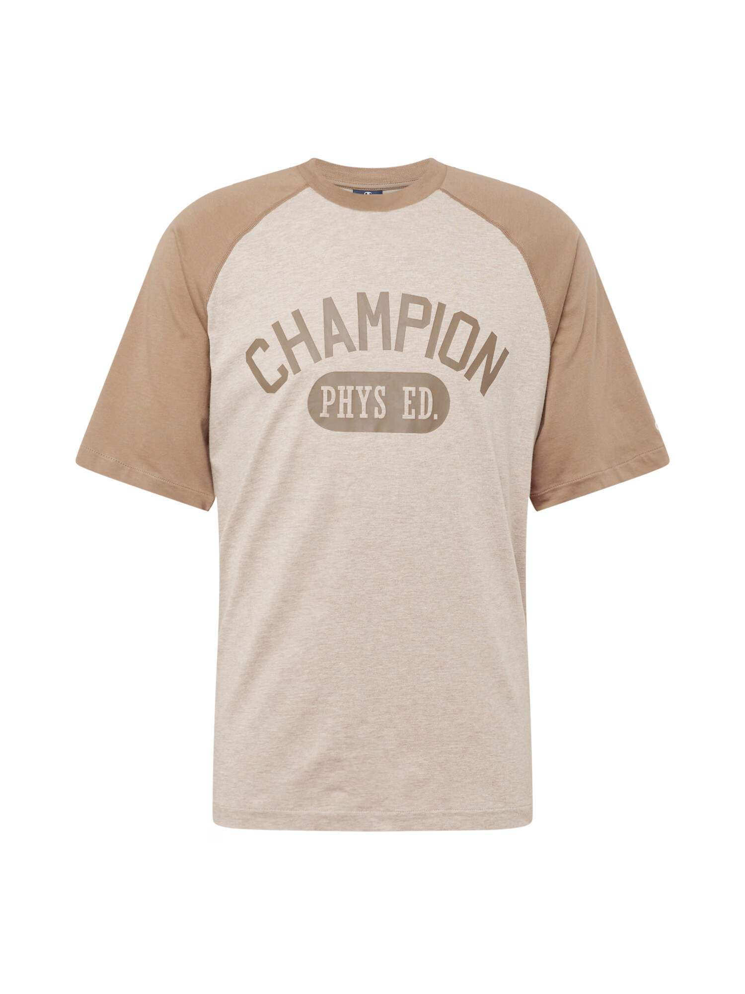 Champion Authentic Athletic Apparel Μπλουζάκι μπεζ / άμμος / τέφρα / λευκό - Pepit.gr