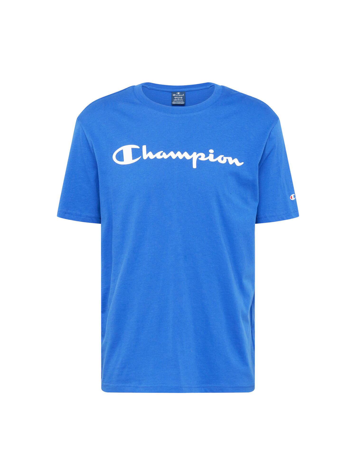 Champion Authentic Athletic Apparel Μπλουζάκι μπλε / έντονο κόκκινο / λευκό - Pepit.gr