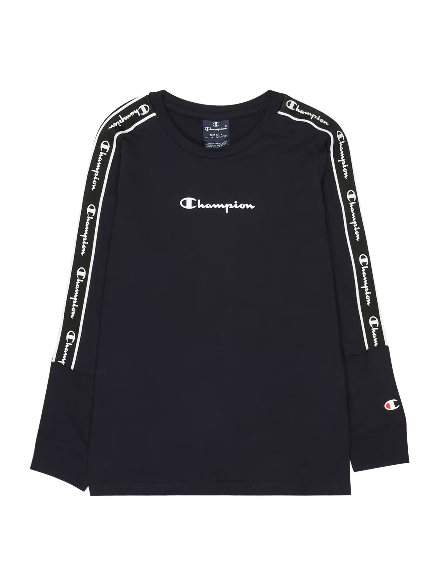 Champion Authentic Athletic Apparel Μπλουζάκι μπλε νύχτας / λευκό - Pepit.gr