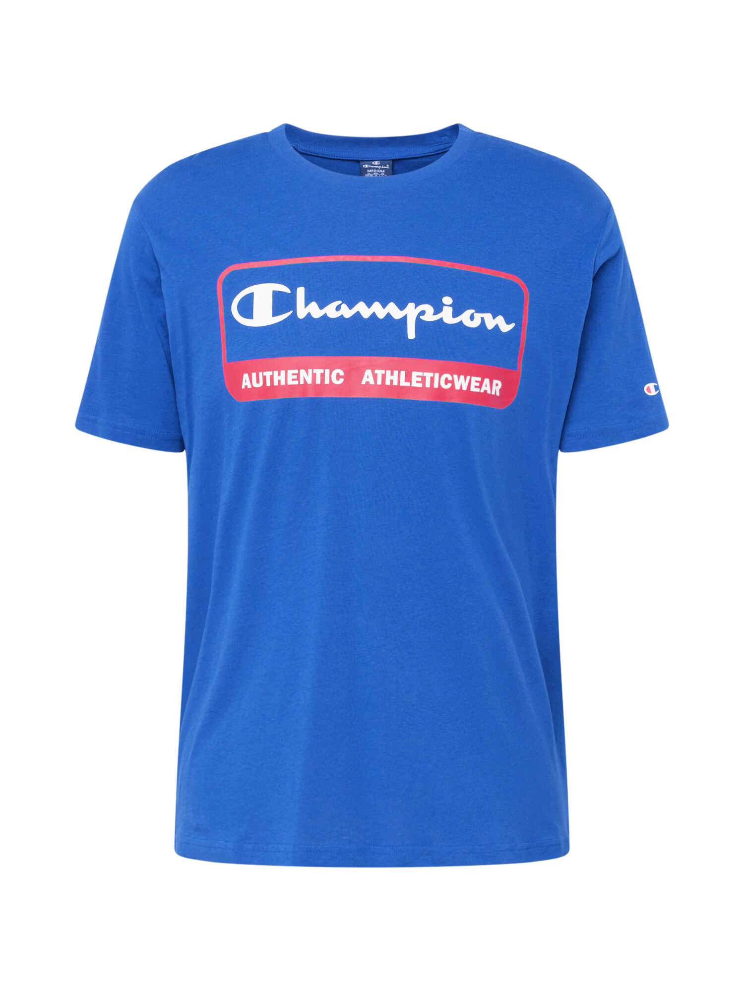 Champion Authentic Athletic Apparel Μπλουζάκι μπλε ρουά / κόκκινο / λευκό - Pepit.gr