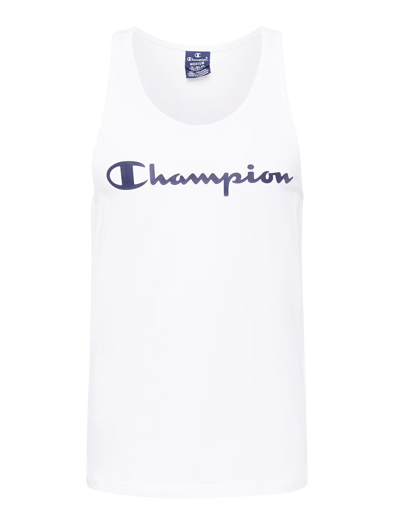 Champion Authentic Athletic Apparel Μπλουζάκι ναυτικό μπλε / λευκό - Pepit.gr