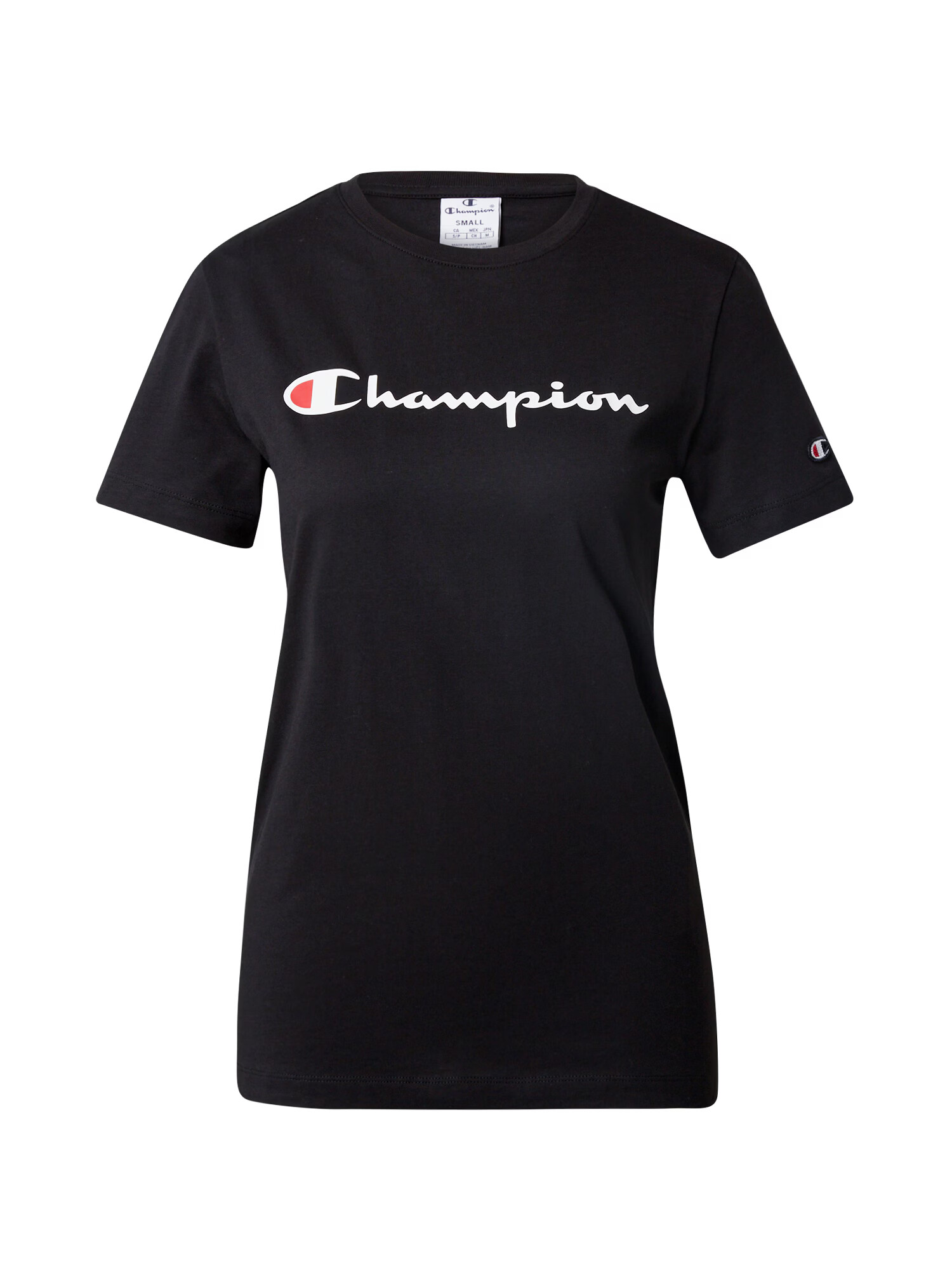 Champion Authentic Athletic Apparel Μπλουζάκι 'Classic' πορτοκαλοκόκκινο / μαύρο / λευκό - Pepit.gr