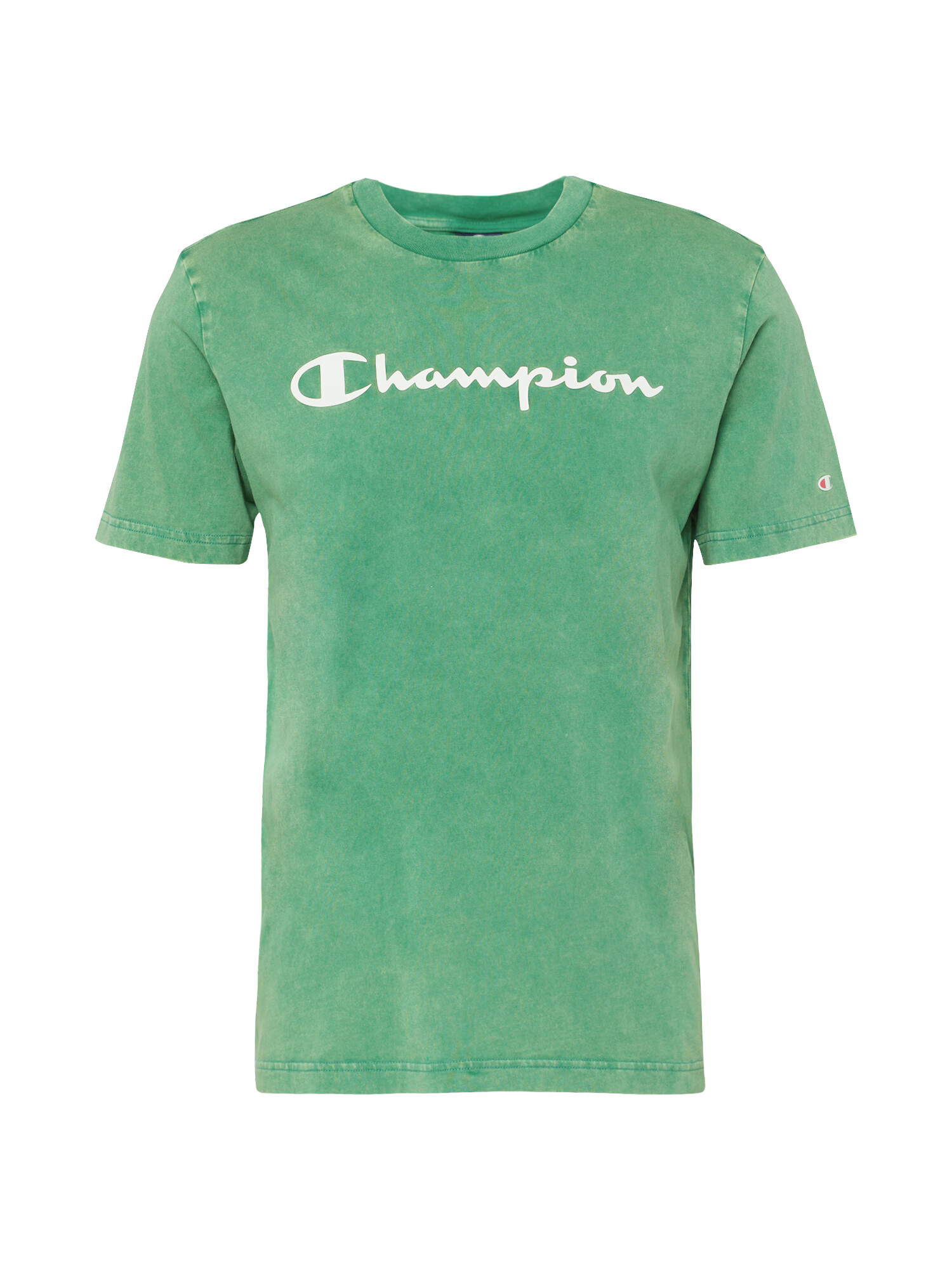 Champion Authentic Athletic Apparel Μπλουζάκι πράσινο γρασιδιού / ανοικτό κόκκινο / λευκό - Pepit.gr