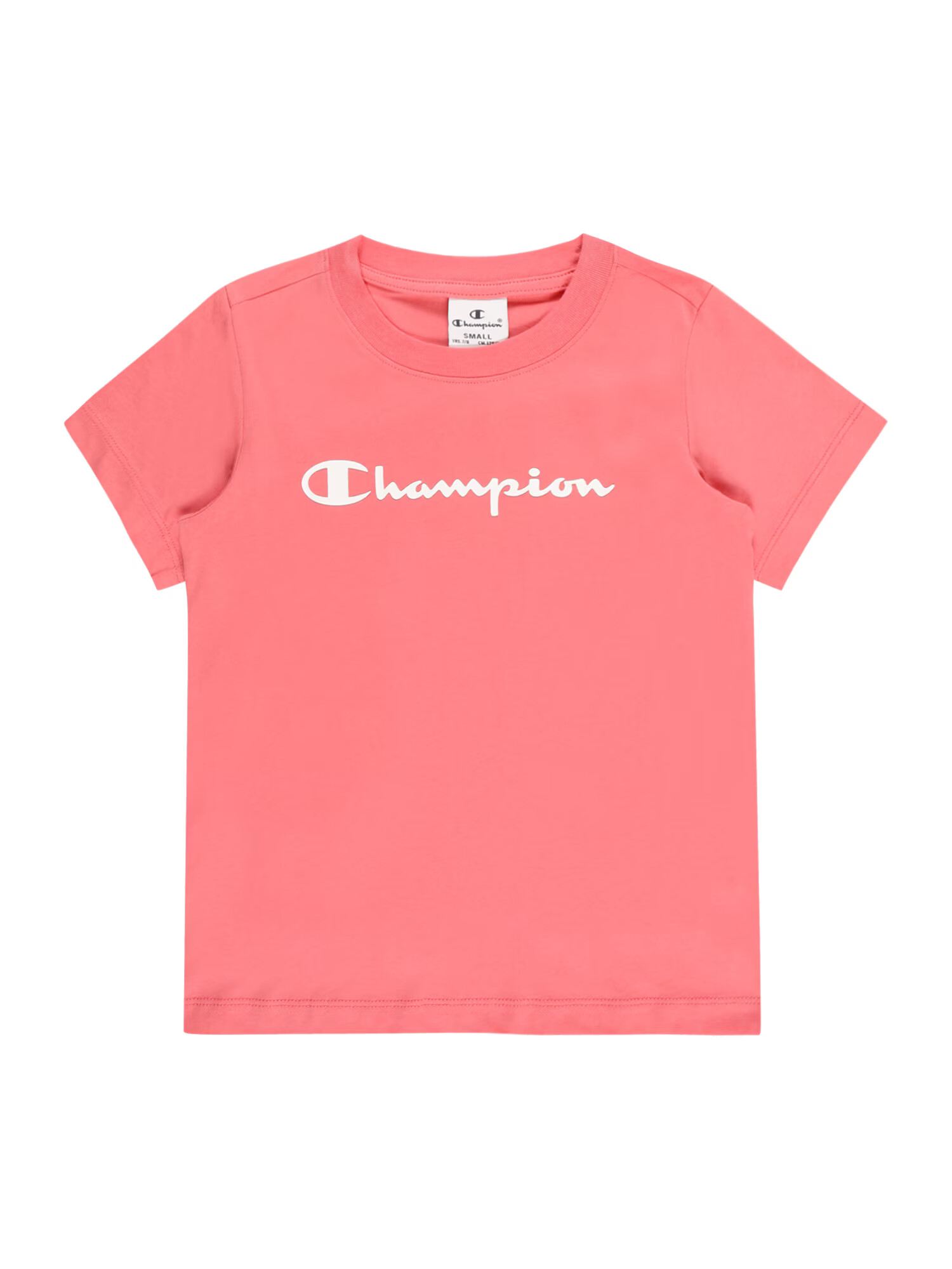 Champion Authentic Athletic Apparel Μπλουζάκι ροζέ / λευκό - Pepit.gr