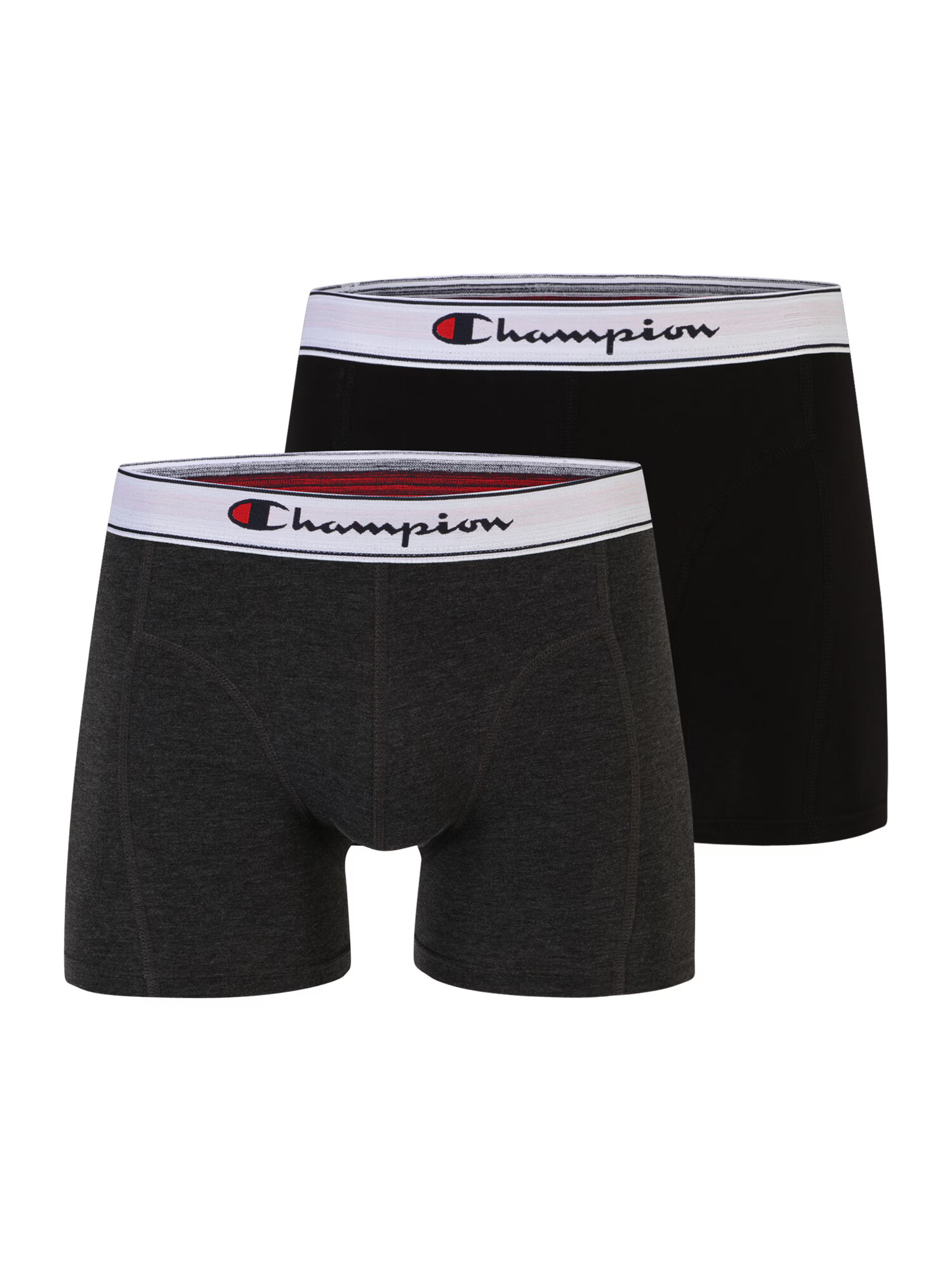 Champion Authentic Athletic Apparel Μποξεράκι σκούρο γκρι / κόκκινο / μαύρο / λευκό - Pepit.gr