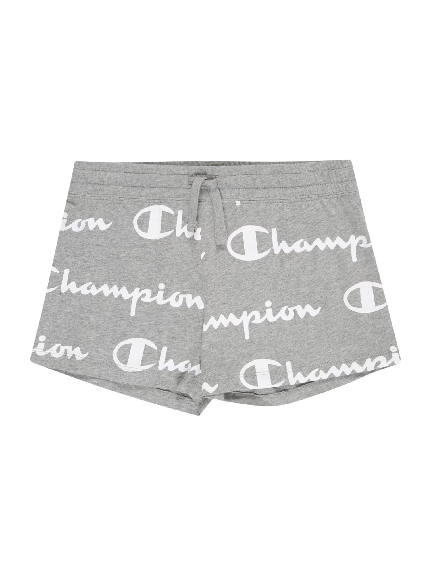 Champion Authentic Athletic Apparel Παντελόνι γκρι μελανζέ / λευκό - Pepit.gr