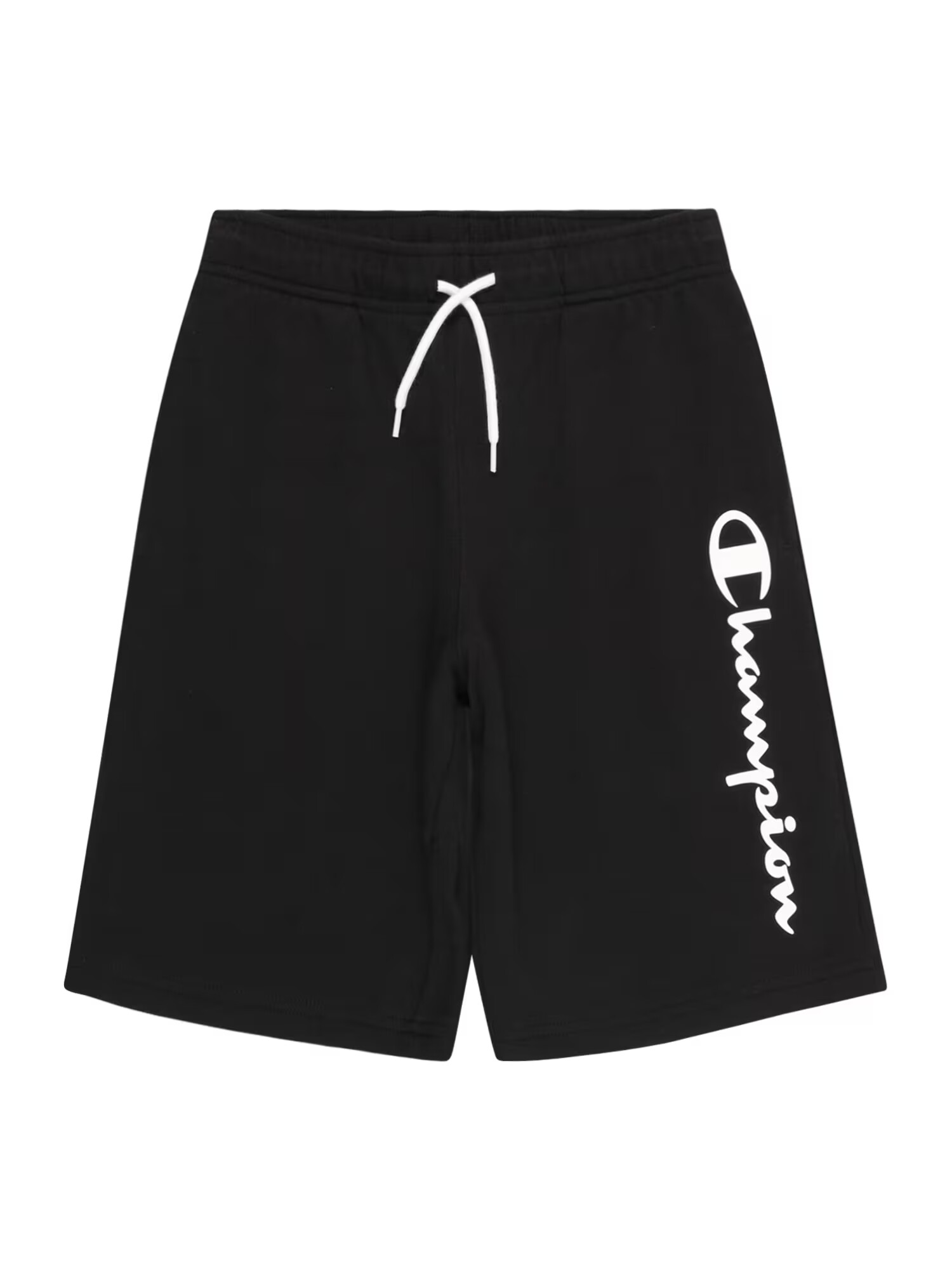 Champion Authentic Athletic Apparel Παντελόνι μαύρο / λευκό - Pepit.gr