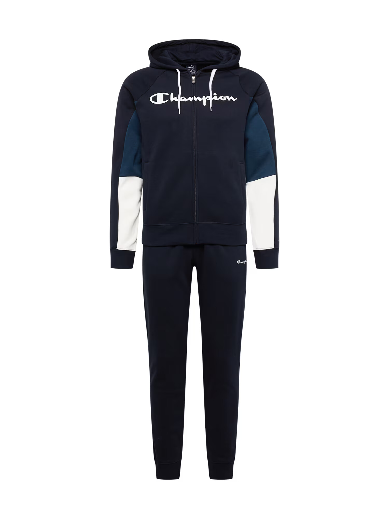 Champion Authentic Athletic Apparel Φόρμα μαύρο / λευκό - Pepit.gr