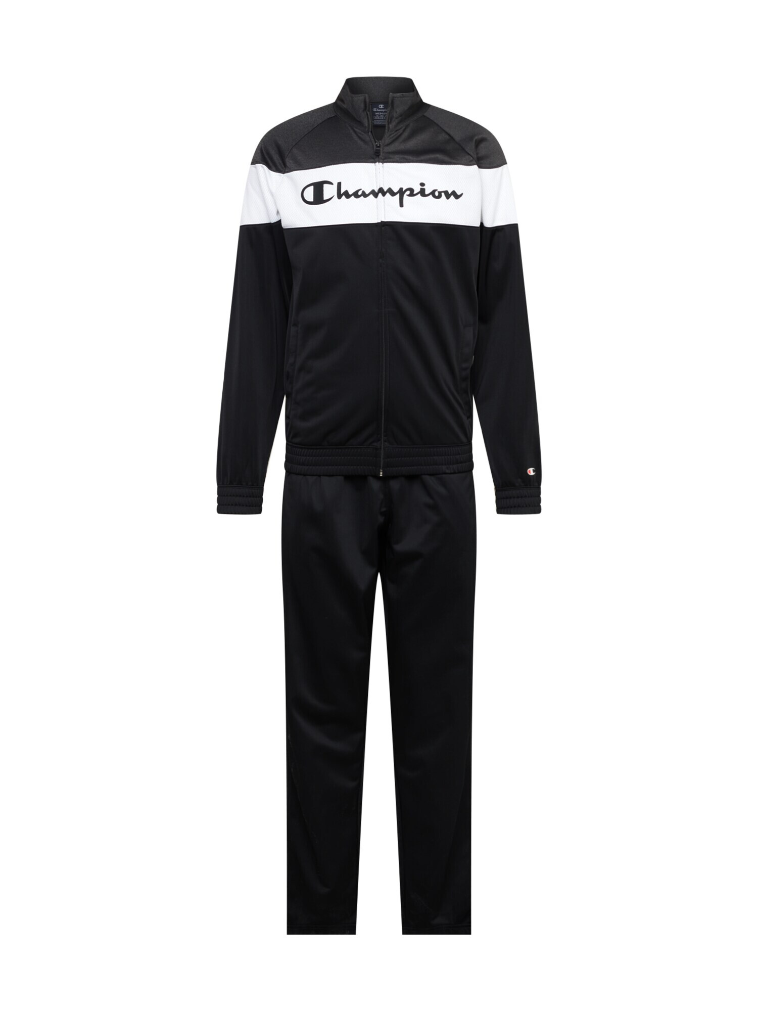 Champion Authentic Athletic Apparel Φόρμα μαύρο / λευκό - Pepit.gr