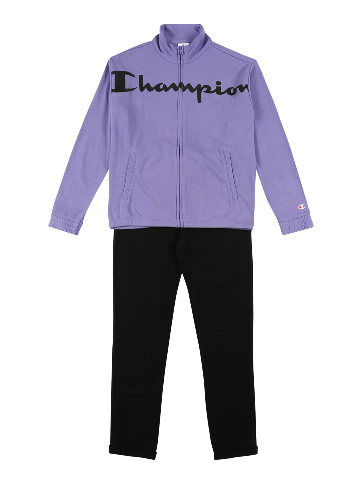 Champion Authentic Athletic Apparel Φόρμα τρεξίματος ανοικτό λιλά / μαύρο - Pepit.gr