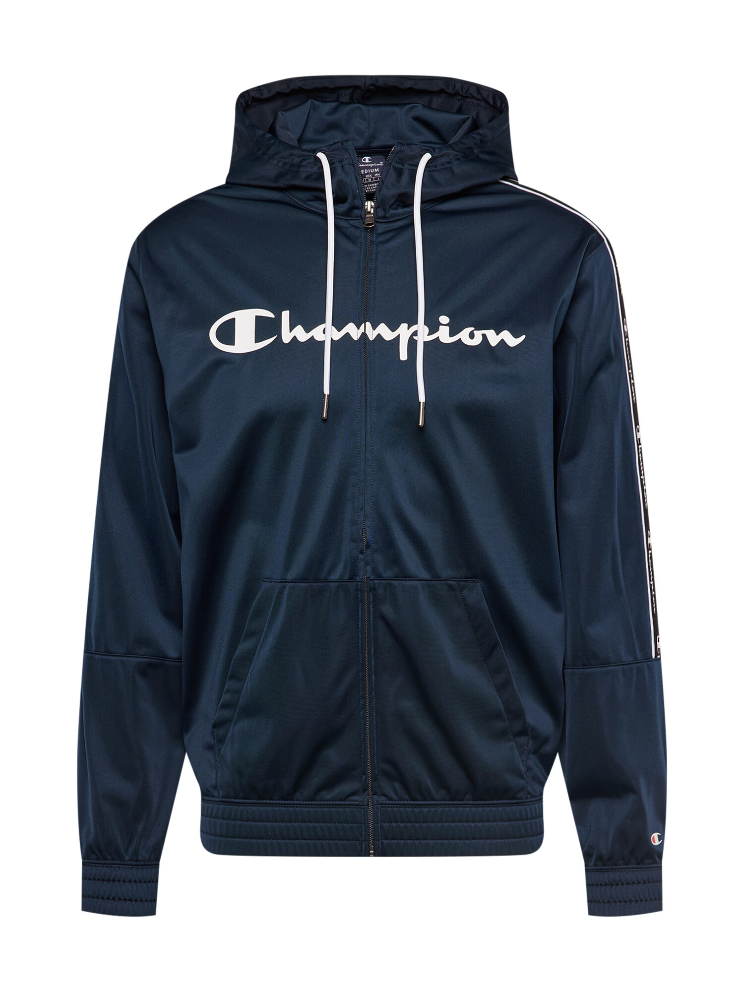 Champion Authentic Athletic Apparel Ζακέτα φούτερ ναυτικό μπλε / κόκκινο / μαύρο / λευκό - Pepit.gr