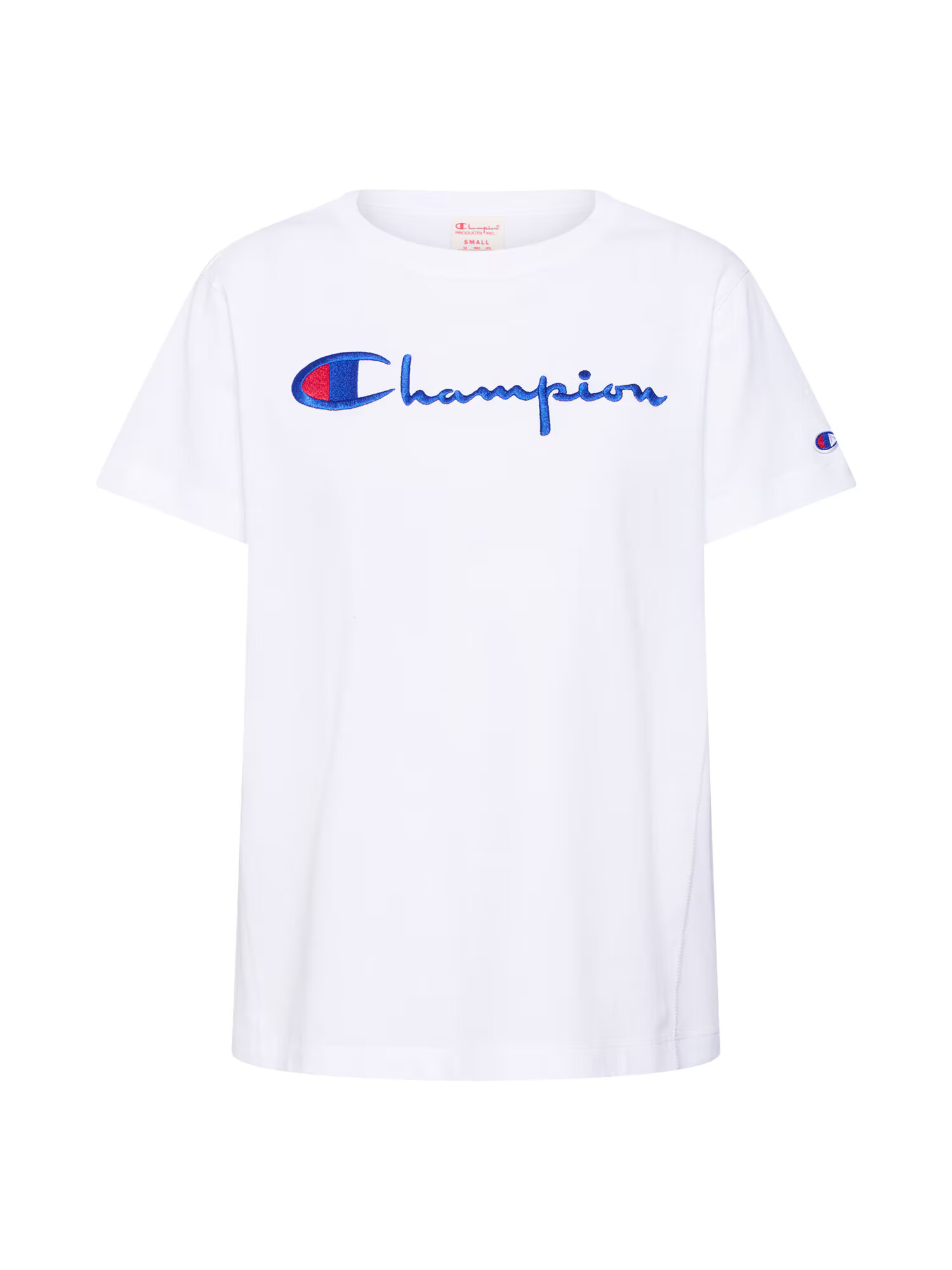 Champion Reverse Weave Μπλουζάκι μπλε ρουά / κόκκινο / λευκό - Pepit.gr