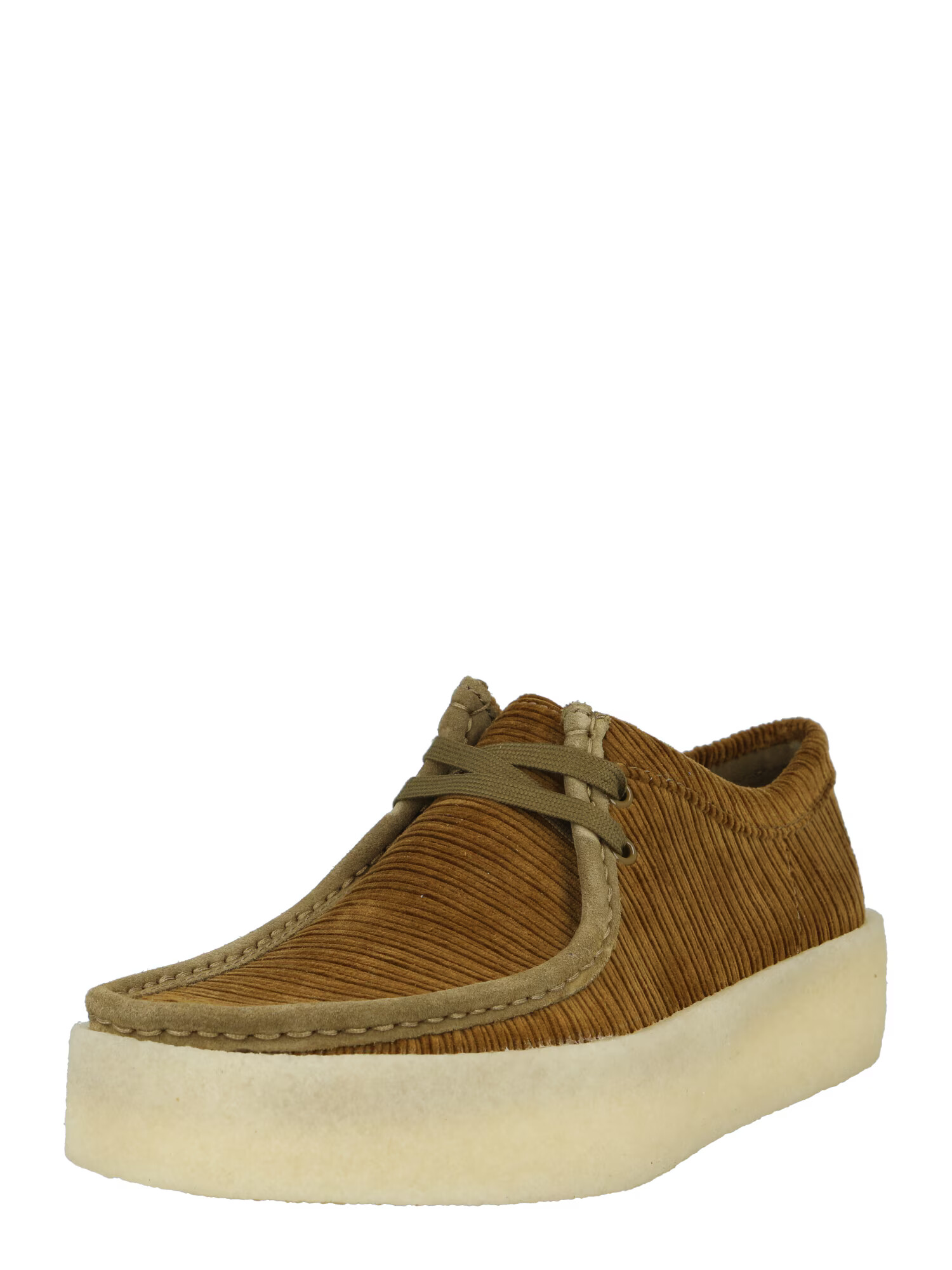 Clarks Originals Δετό παπούτσι 'Wallabee' ούμπρα - Pepit.gr