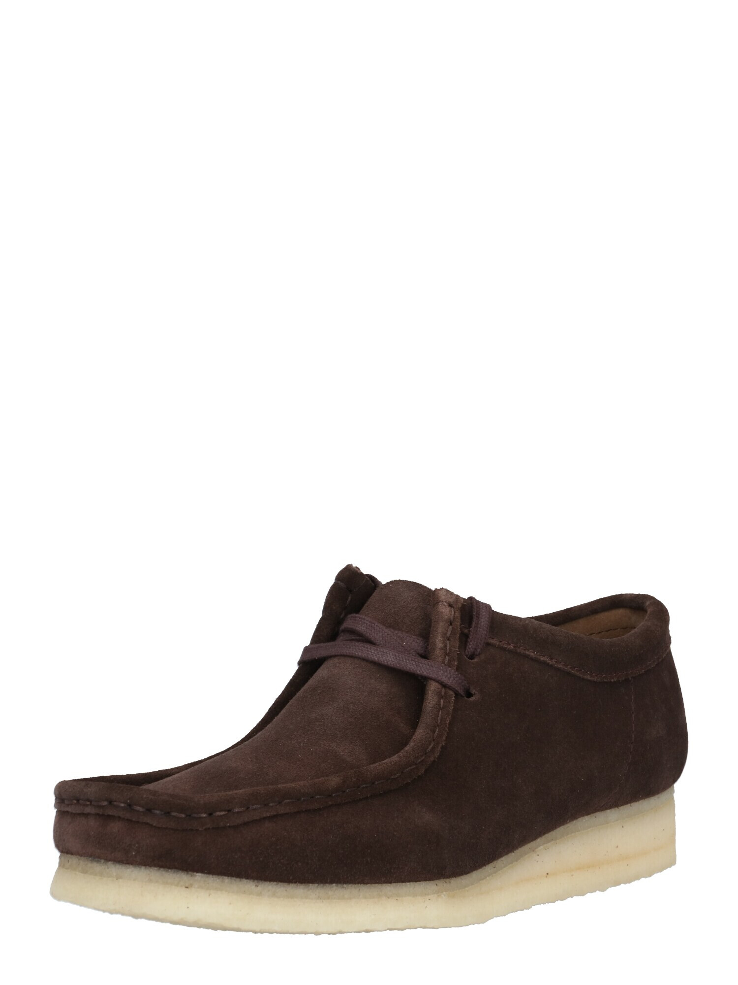 Clarks Originals Δετό παπούτσι 'Wallabee' σκούρο καφέ - Pepit.gr