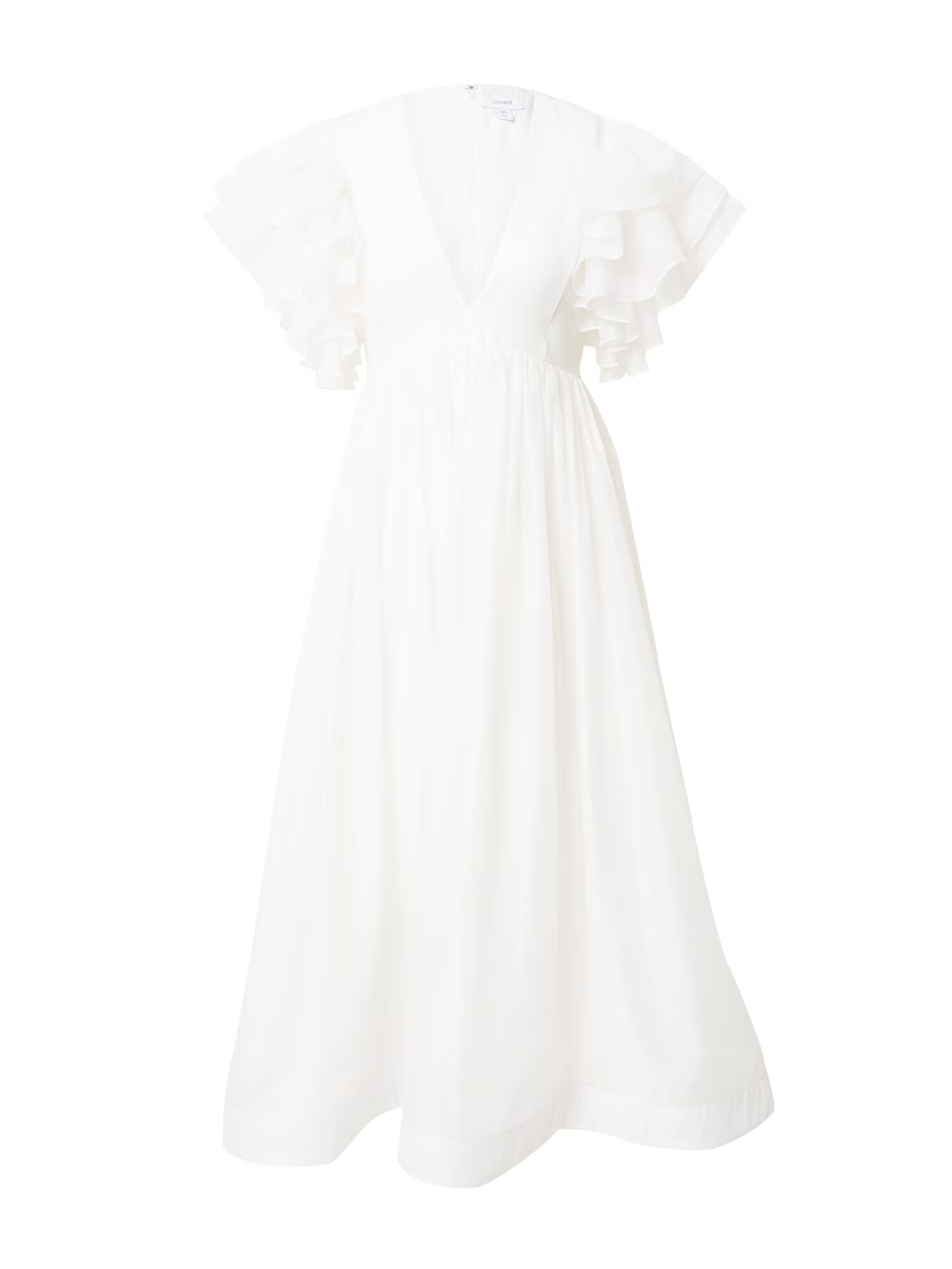 Coast Φόρεμα 'Ivory Mega Ruffle Full Skirted Dress' offwhite - Pepit.gr