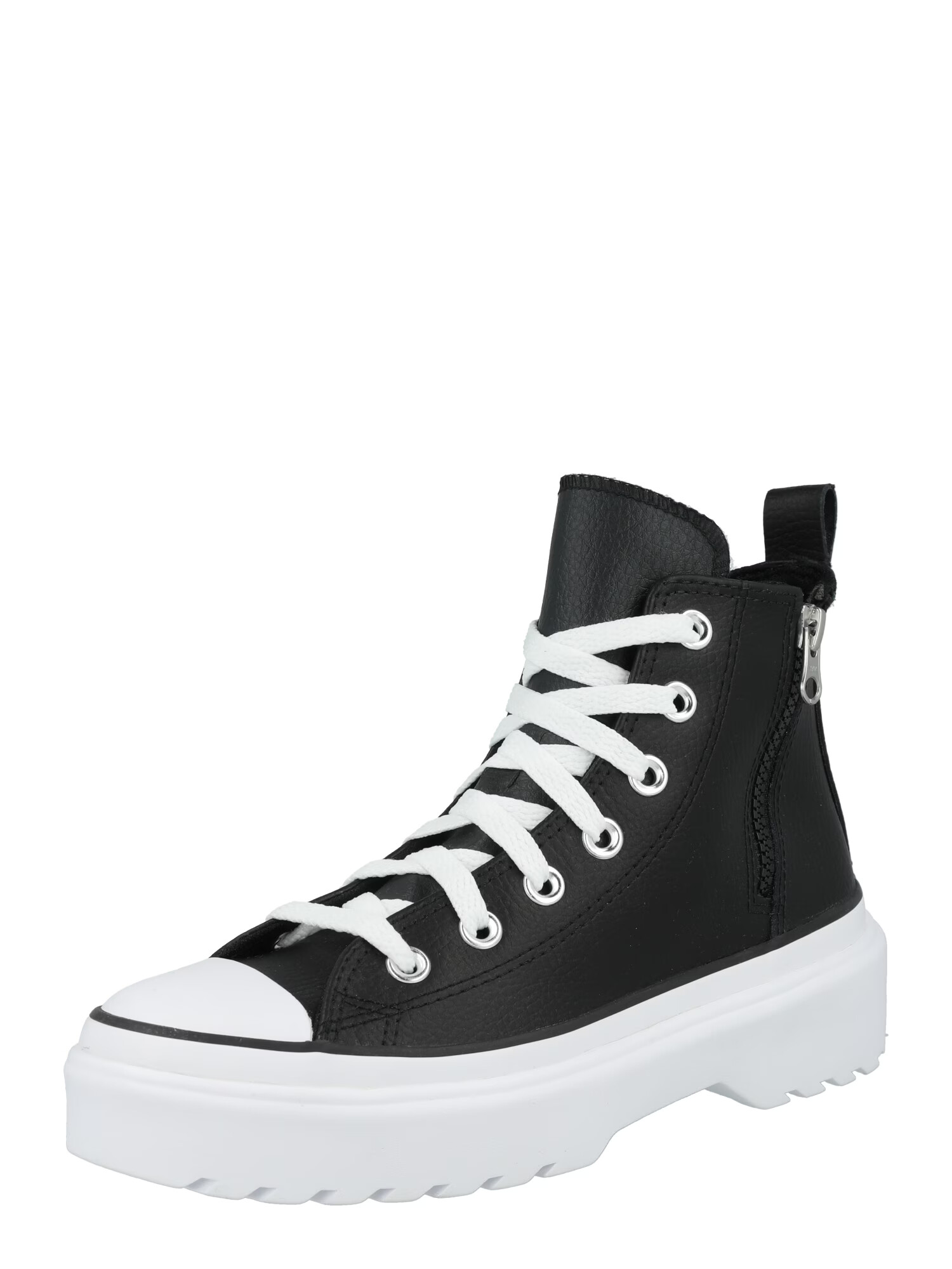 CONVERSE Σνίκερ 'CHUCK TAYLOR ALL STAR LUGGED' μαύρο / λευκό - Pepit.gr