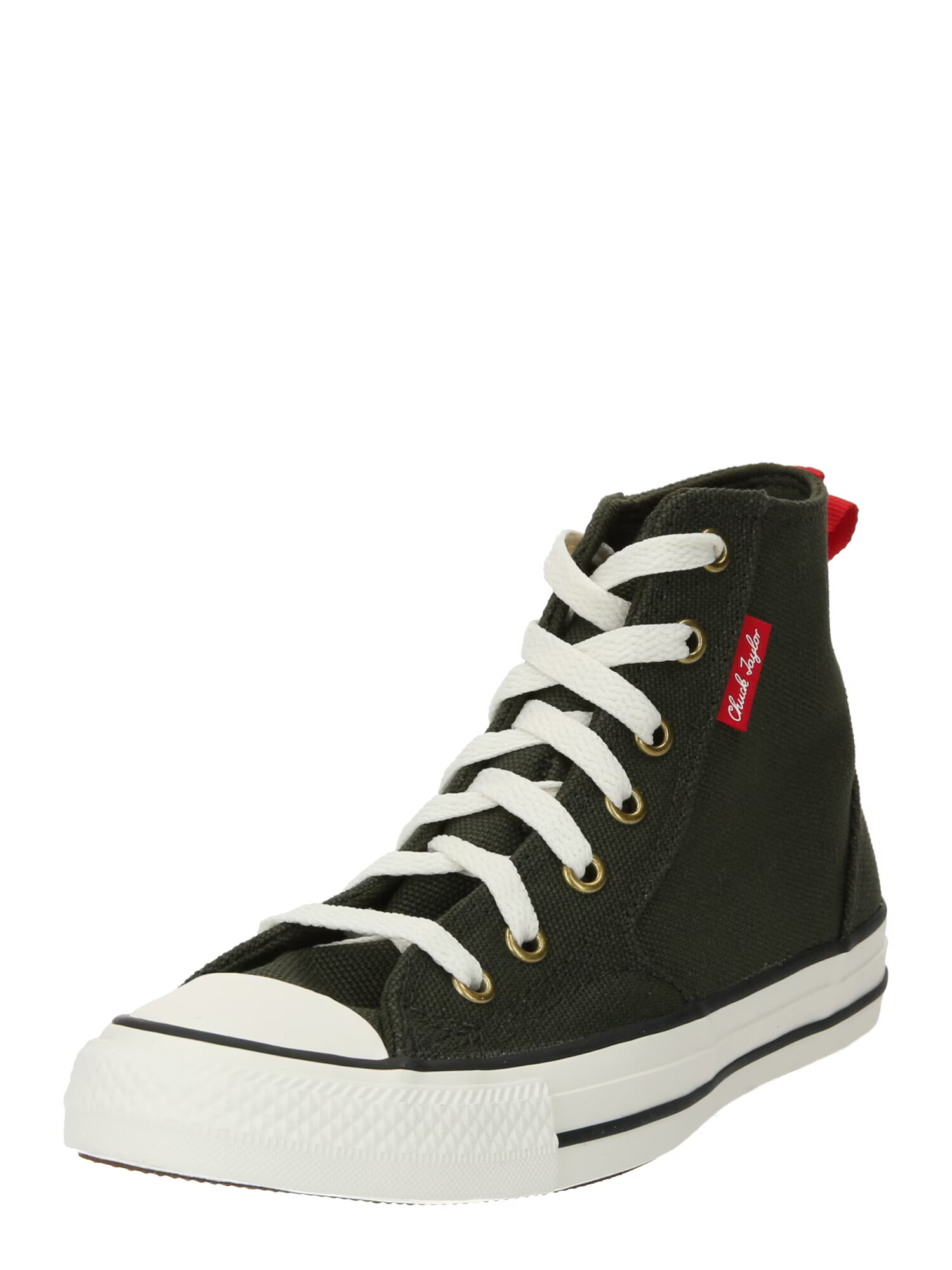 CONVERSE Σνίκερ 'CHUCK TAYLOR ALL STAR MFG CRAF' σκούρο πράσινο / κόκκινο / λευκό - Pepit.gr