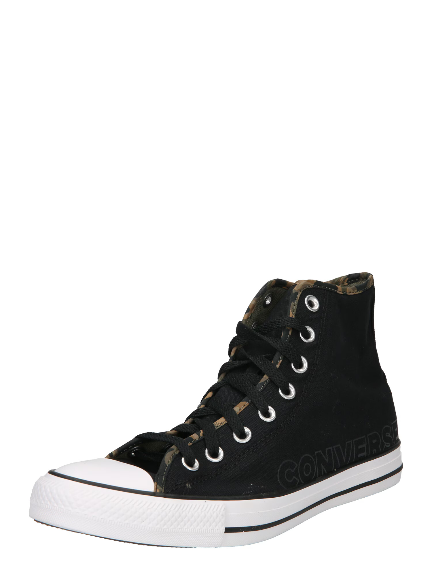 CONVERSE Σνίκερ χαμηλό 'Chuck Taylor All Star' ανοικτό καφέ / λαδί / μαύρο / ασημί - Pepit.gr