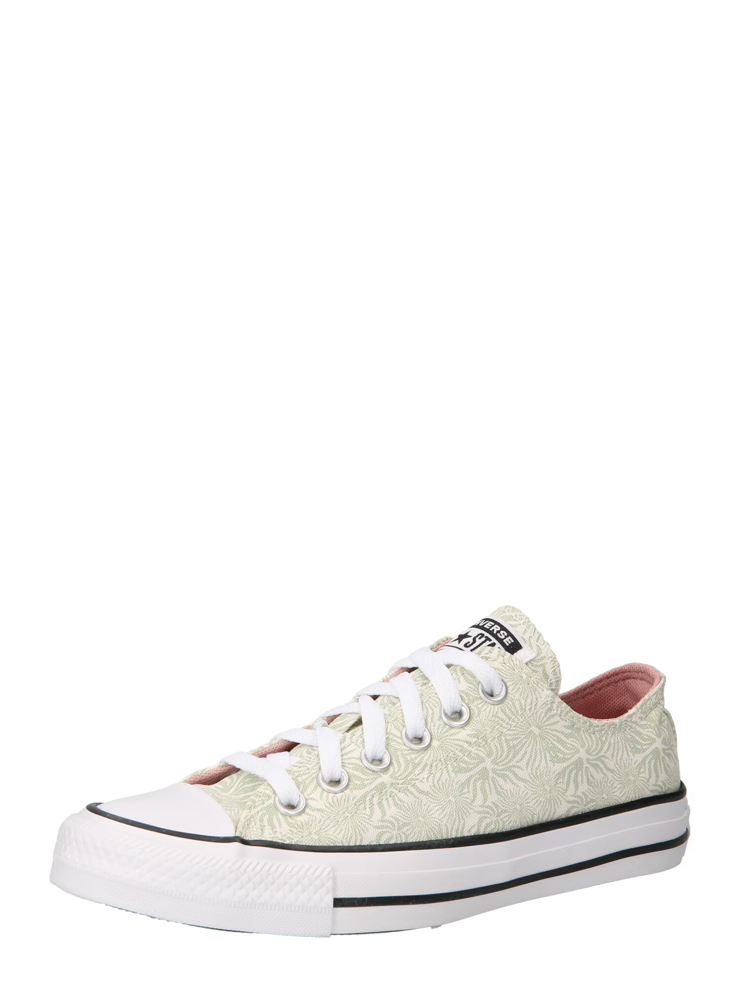 CONVERSE Σνίκερ χαμηλό 'Chuck Taylor All Star' κρεμ / ανοικτό πράσινο / λευκό - Pepit.gr