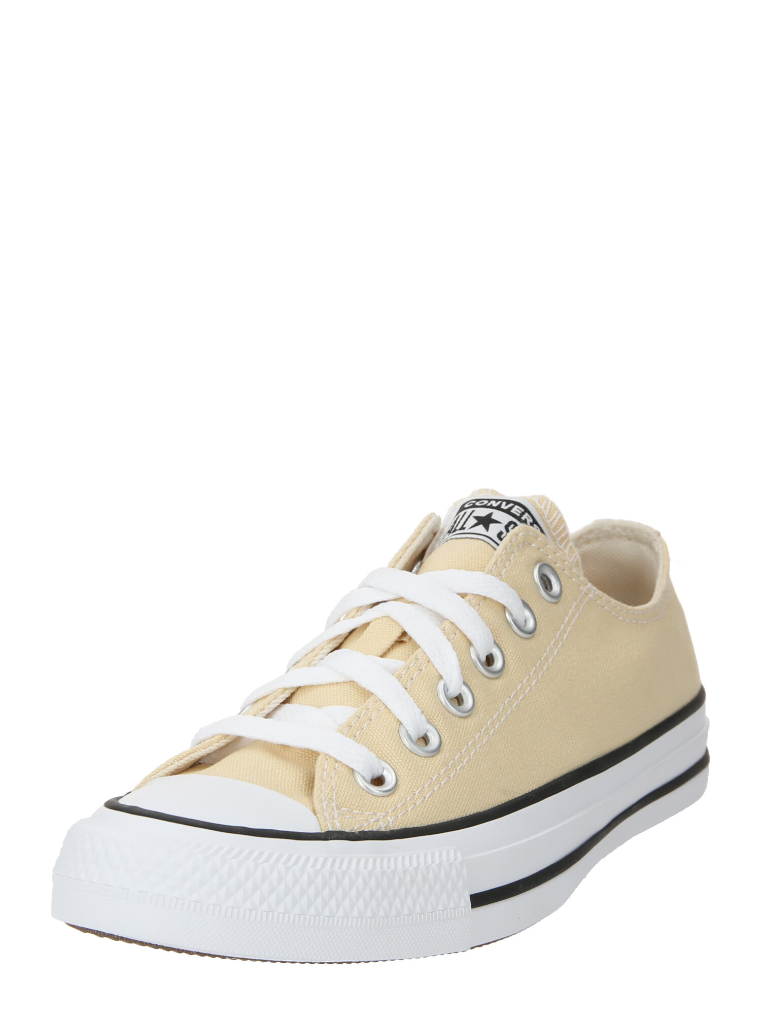 CONVERSE Σνίκερ χαμηλό 'Chuck Taylor All Star' μπεζ / μαύρο / λευκό - Pepit.gr