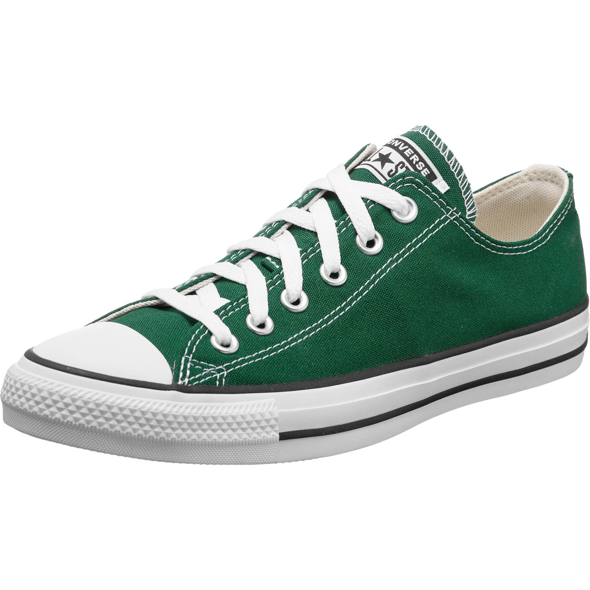 CONVERSE Σνίκερ χαμηλό 'Chuck Taylor All Star' πράσινο / μαύρο / λευκό - Pepit.gr