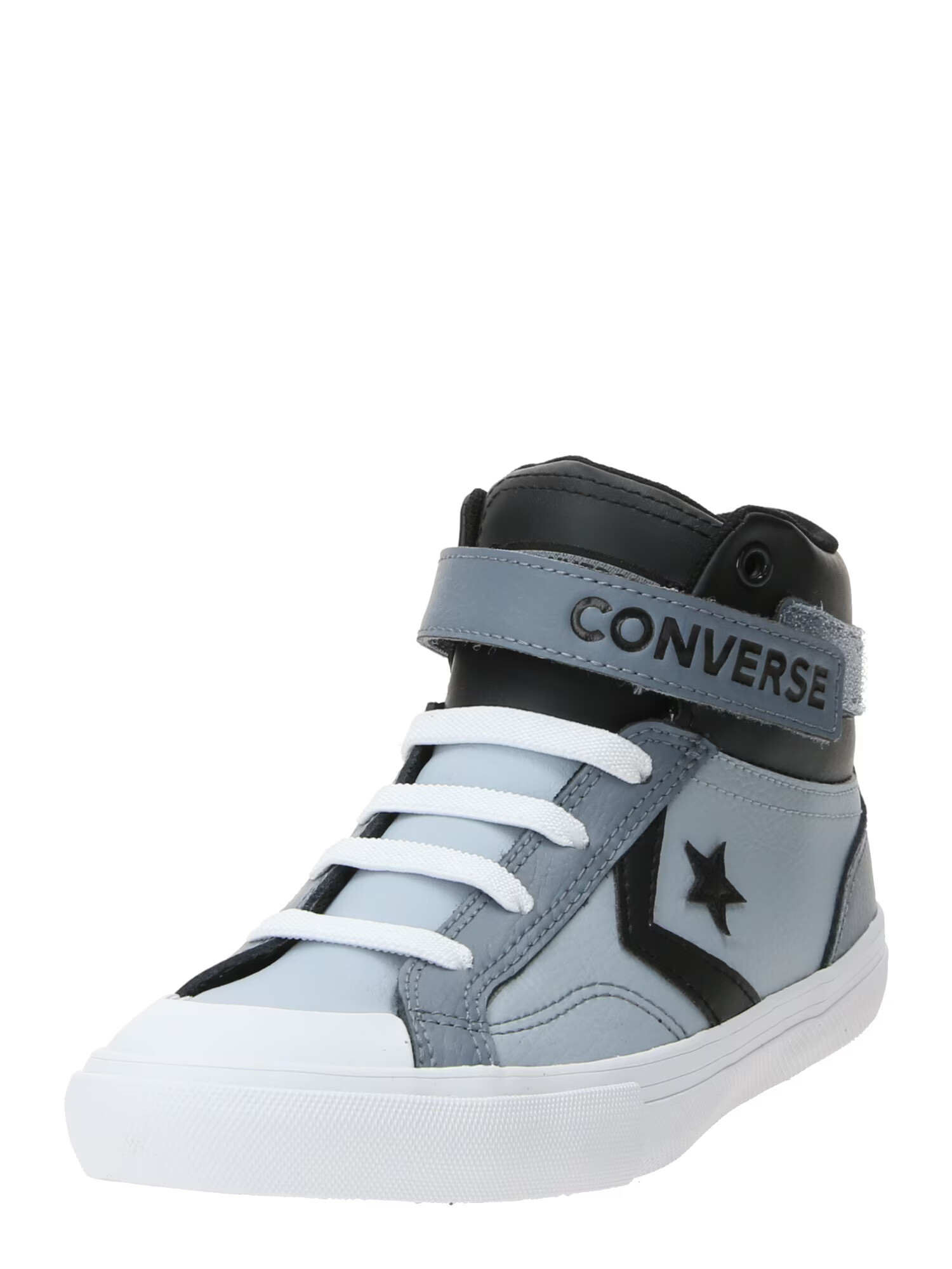 CONVERSE Σνίκερ 'PRO BLAZE STRAP VINTAGE ATHLET' γκρι βασάλτη / ασημόγκριζο / μαύρο / λευκό - Pepit.gr