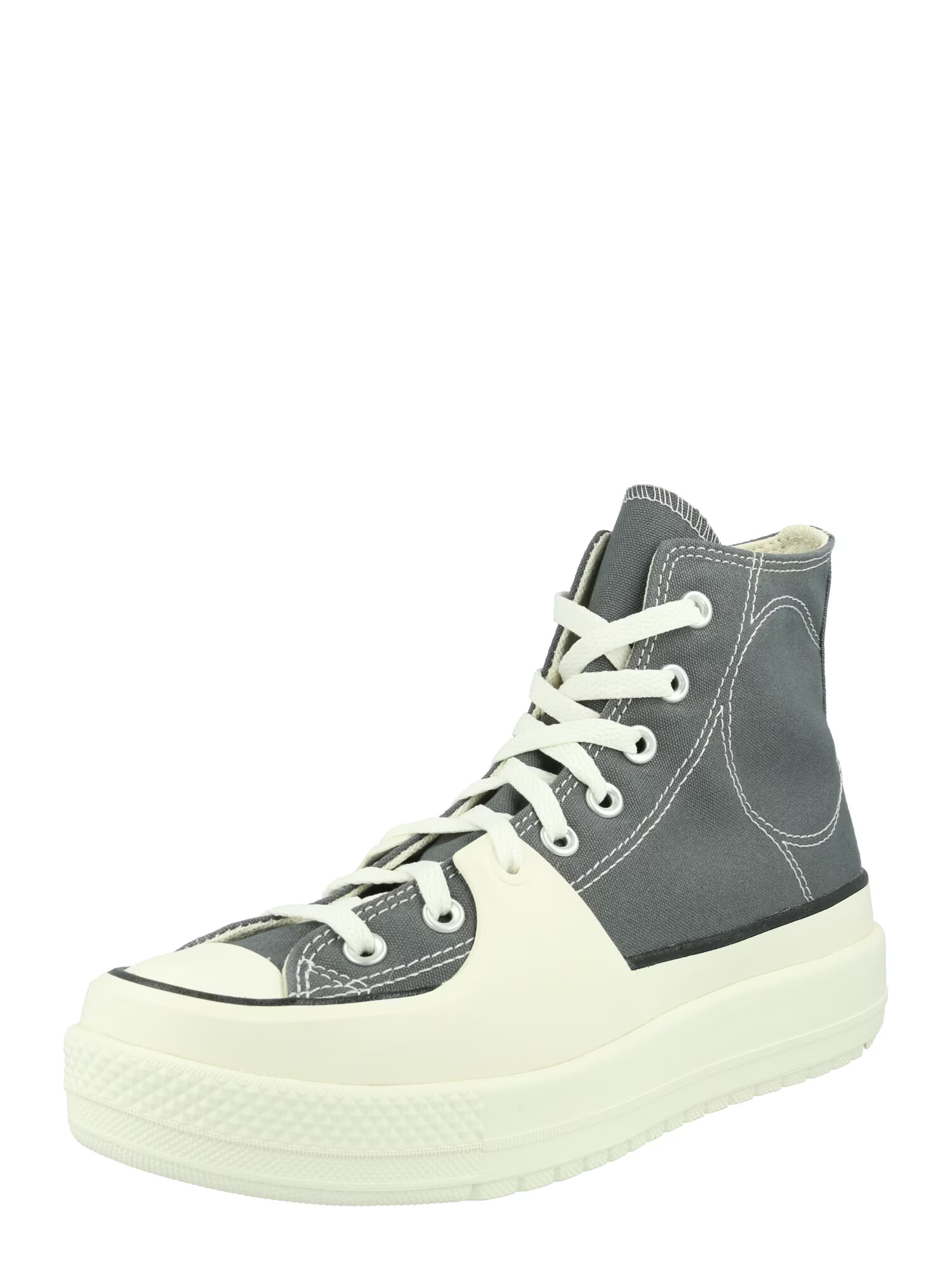 CONVERSE Σνίκερ ψηλό 'Chuck Taylor All Star Construct' γκρι / offwhite - Pepit.gr