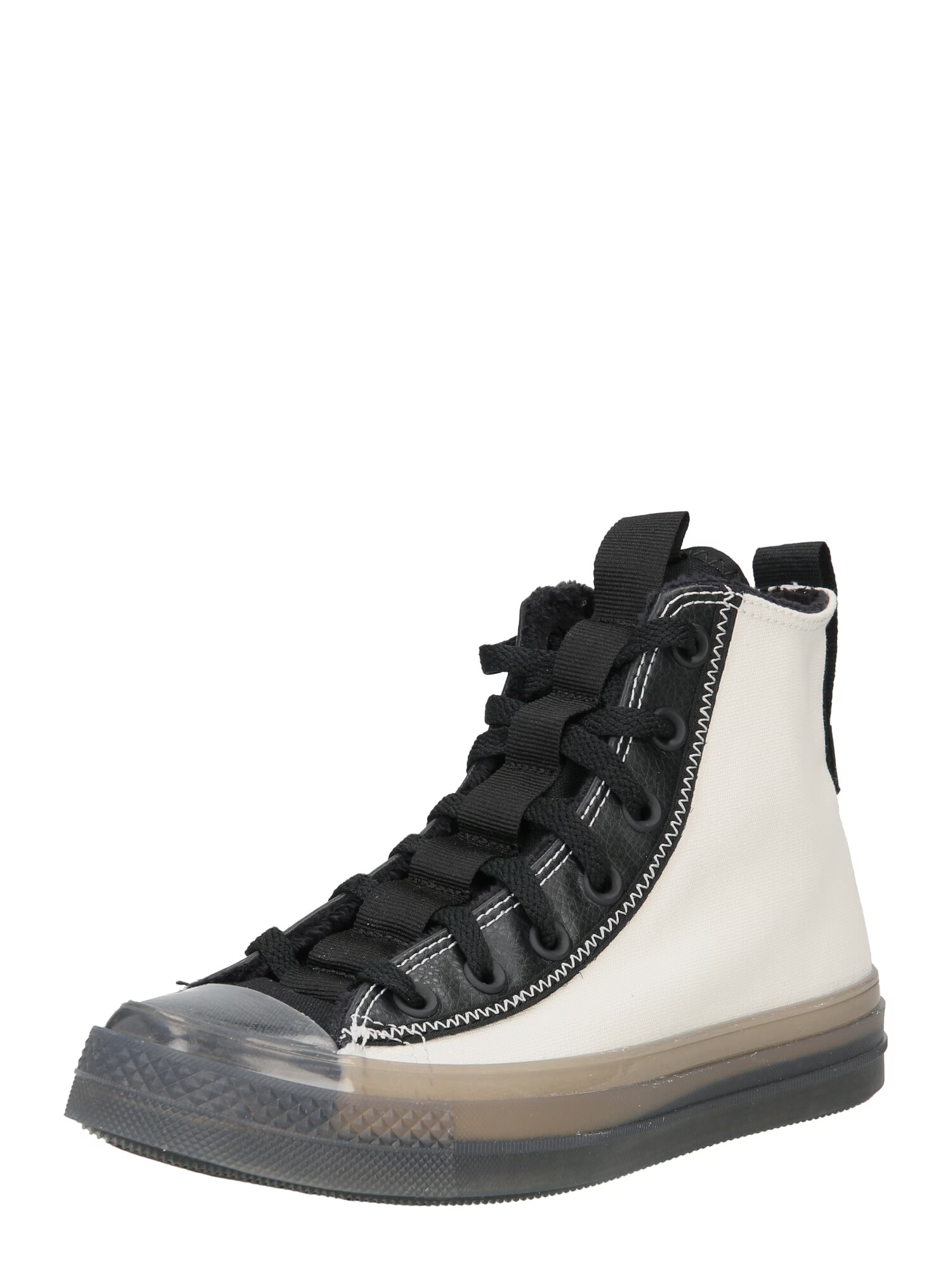 CONVERSE Σνίκερ ψηλό 'CHUCK TAYLOR ALL STAR EXPLORE' κρεμ / μαύρο - Pepit.gr