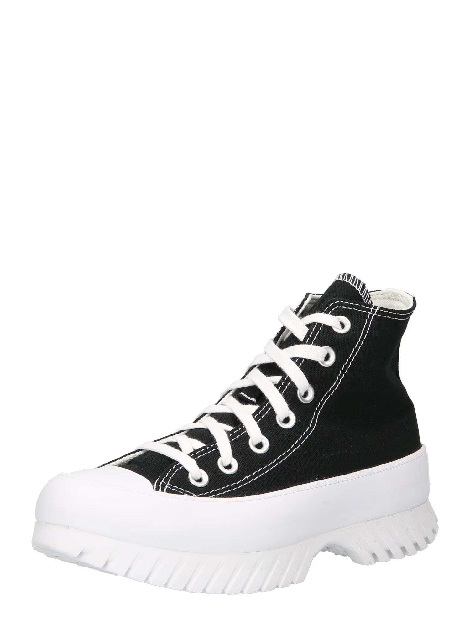 CONVERSE Σνίκερ ψηλό 'Chuck Taylor All Star Lugged 2.0' μαύρο / λευκό - Pepit.gr