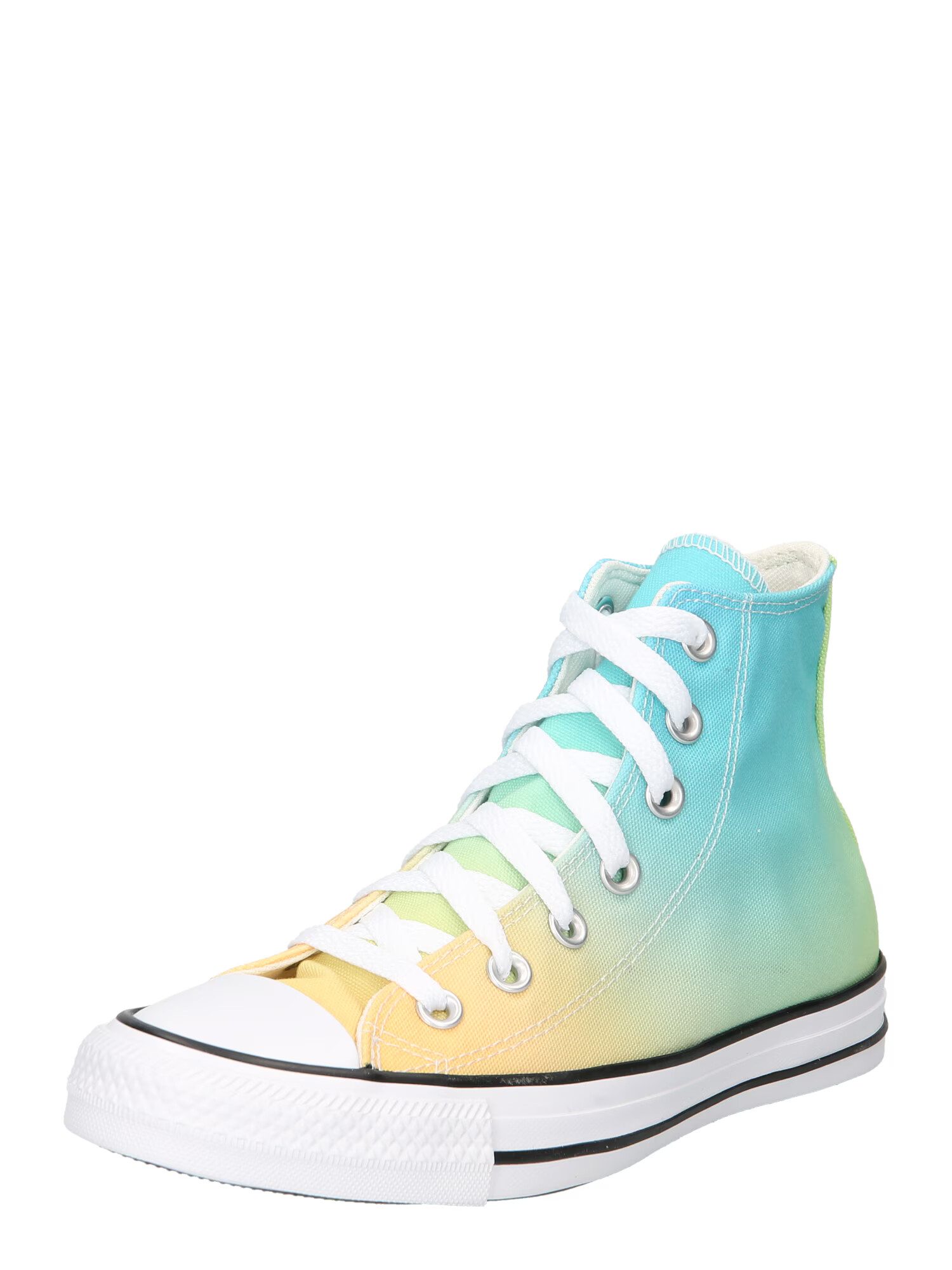 CONVERSE Σνίκερ ψηλό 'Chuck Taylor All Star' μπλε ουρανού / μέντα / πορτοκαλί / λευκό - Pepit.gr