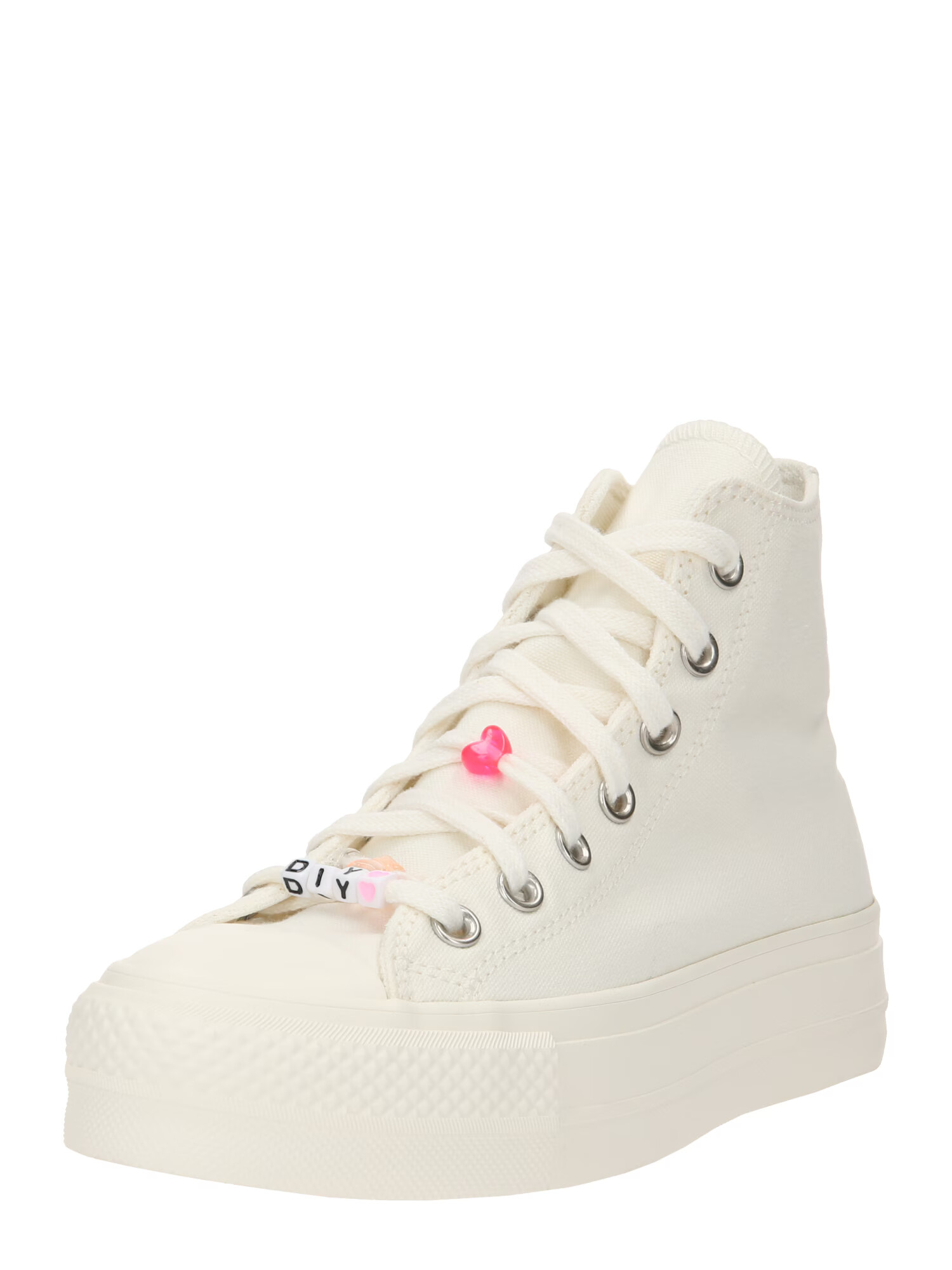 CONVERSE Σνίκερ ψηλό ροζ / ανοικτό κόκκινο / μαύρο / offwhite - Pepit.gr