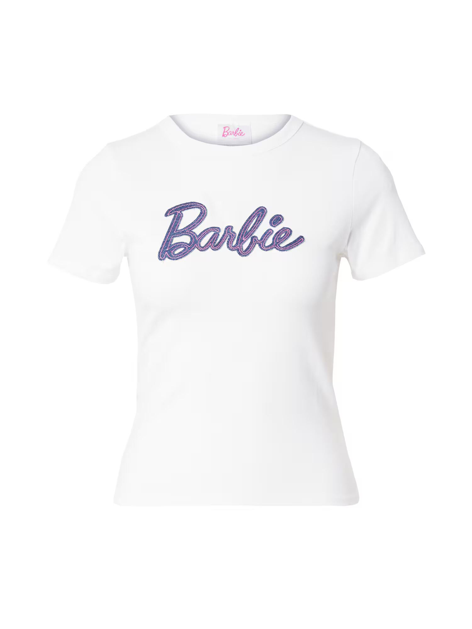 Cotton On Μπλουζάκι 'Barbie' ναυτικό μπλε / ανοικτό ροζ / offwhite - Pepit.gr