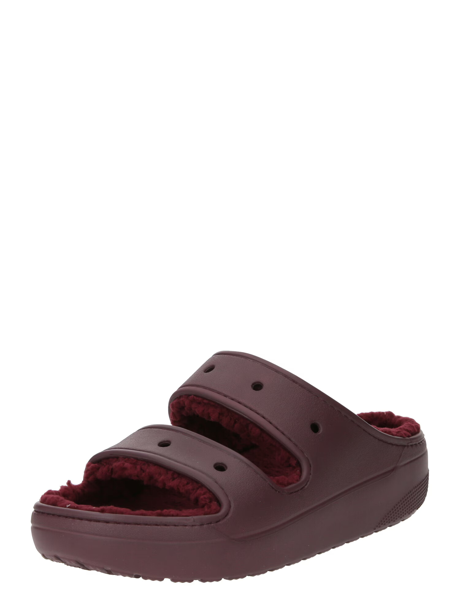 Crocs Μιούλ 'Classic Cozzzy' σκούρο κόκκινο - Pepit.gr