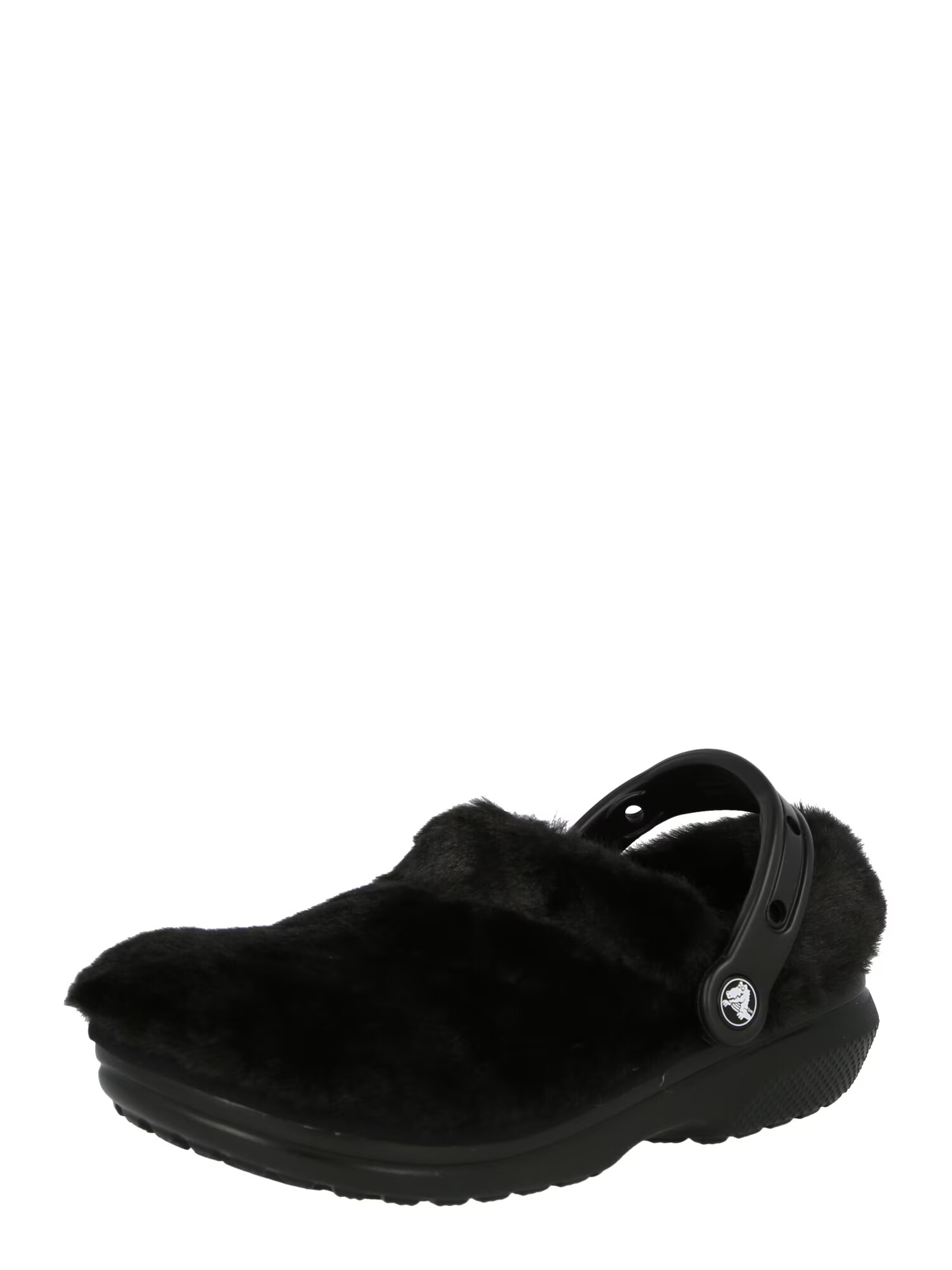 Crocs Σαμπό 'Classic Fur Sure' μαύρο - Pepit.gr