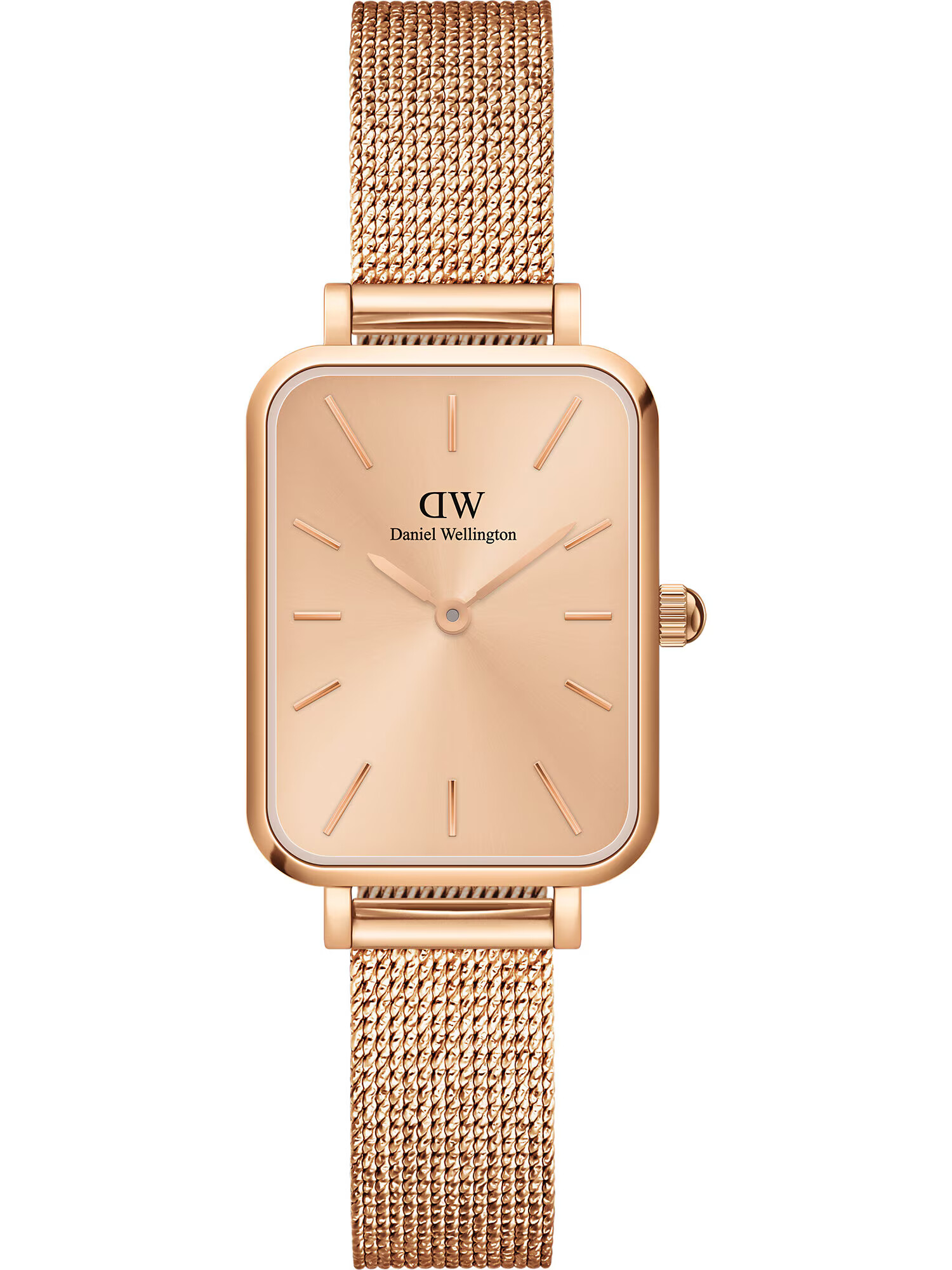 Daniel Wellington Αναλογικό ρολόι 'Quadro Unitone Rose Gold RG' χρυσό - Pepit.gr