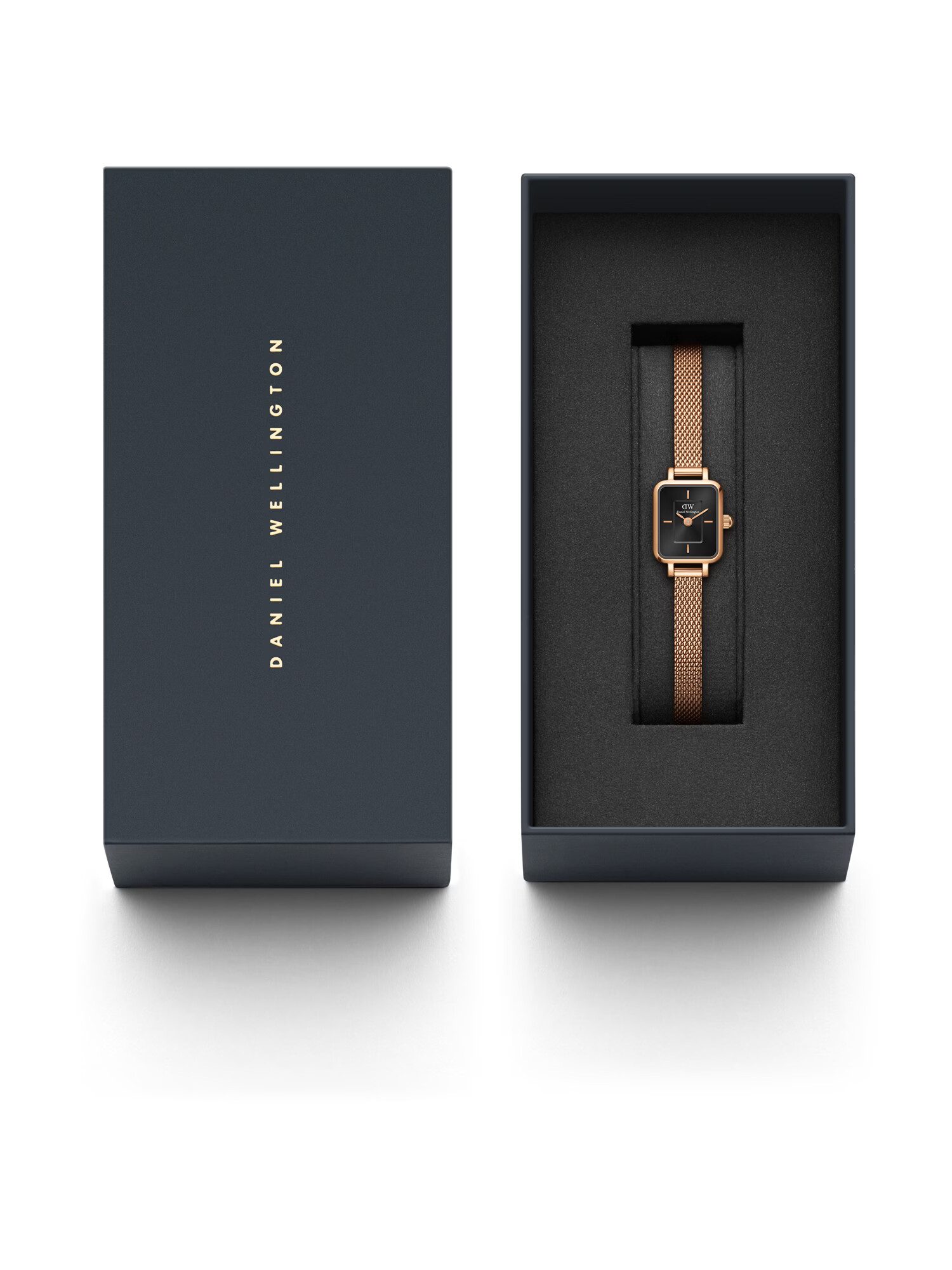 Daniel Wellington Αναλογικό ρολόι χρυσό / μαύρο - Pepit.gr