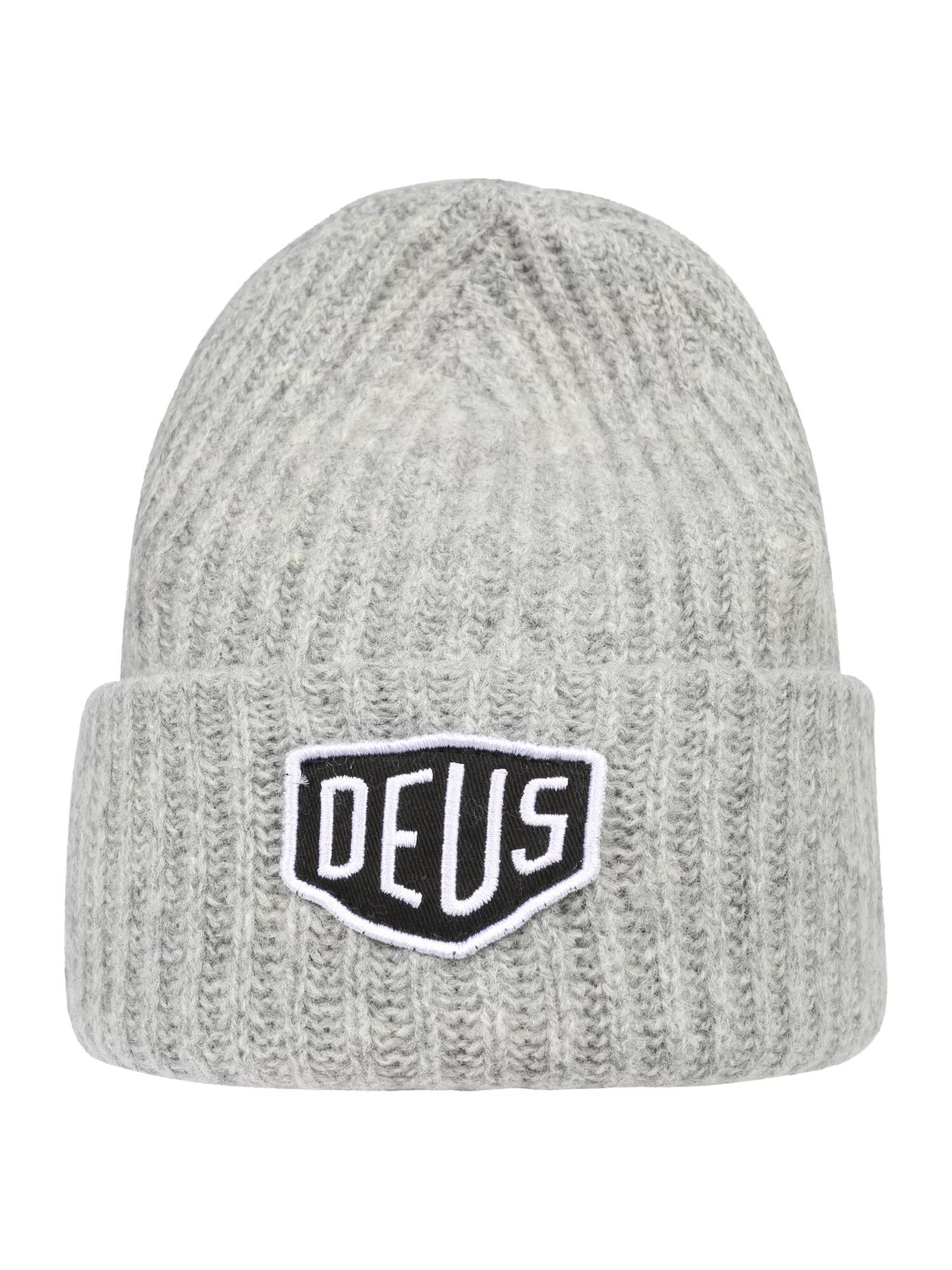 DEUS EX MACHINA Σκούφος 'Shield Beanie' γκρι - Pepit.gr