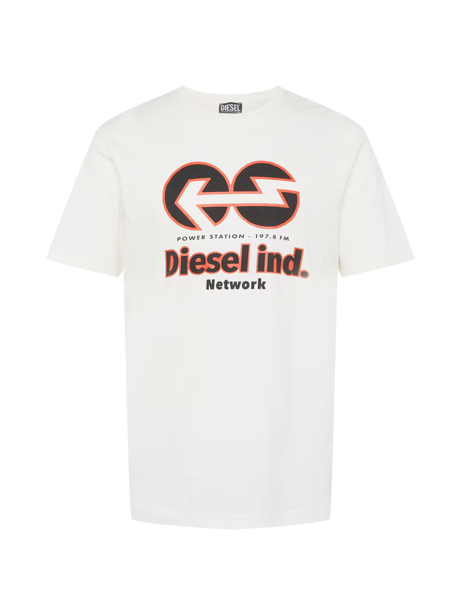 DIESEL Μπλουζάκι 'JUST' μπλε μαρέν / κόκκινο / offwhite - Pepit.gr