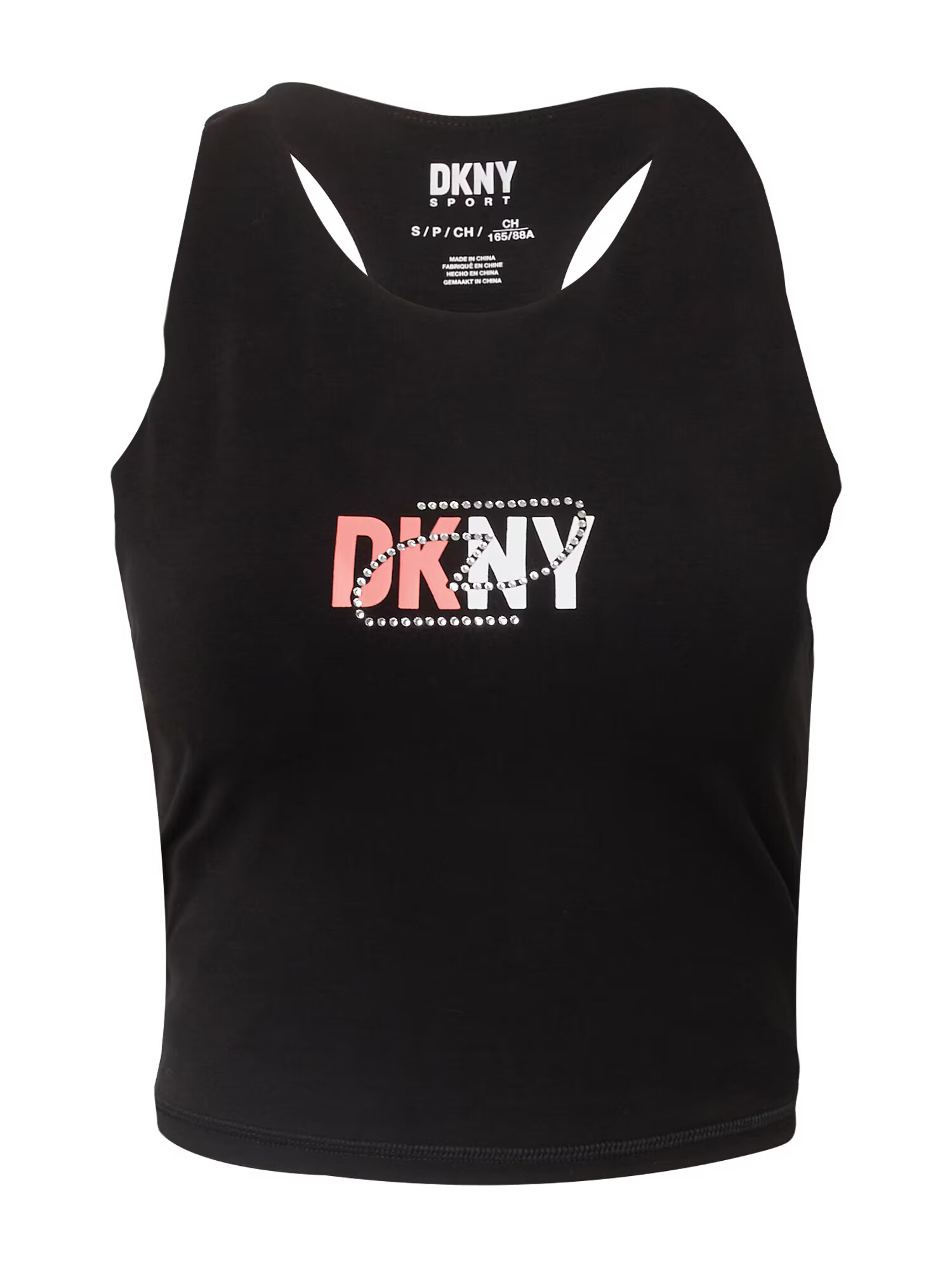 DKNY Performance Αθλητικό τοπ ανοικτό ροζ / μαύρο / λευκό - Pepit.gr