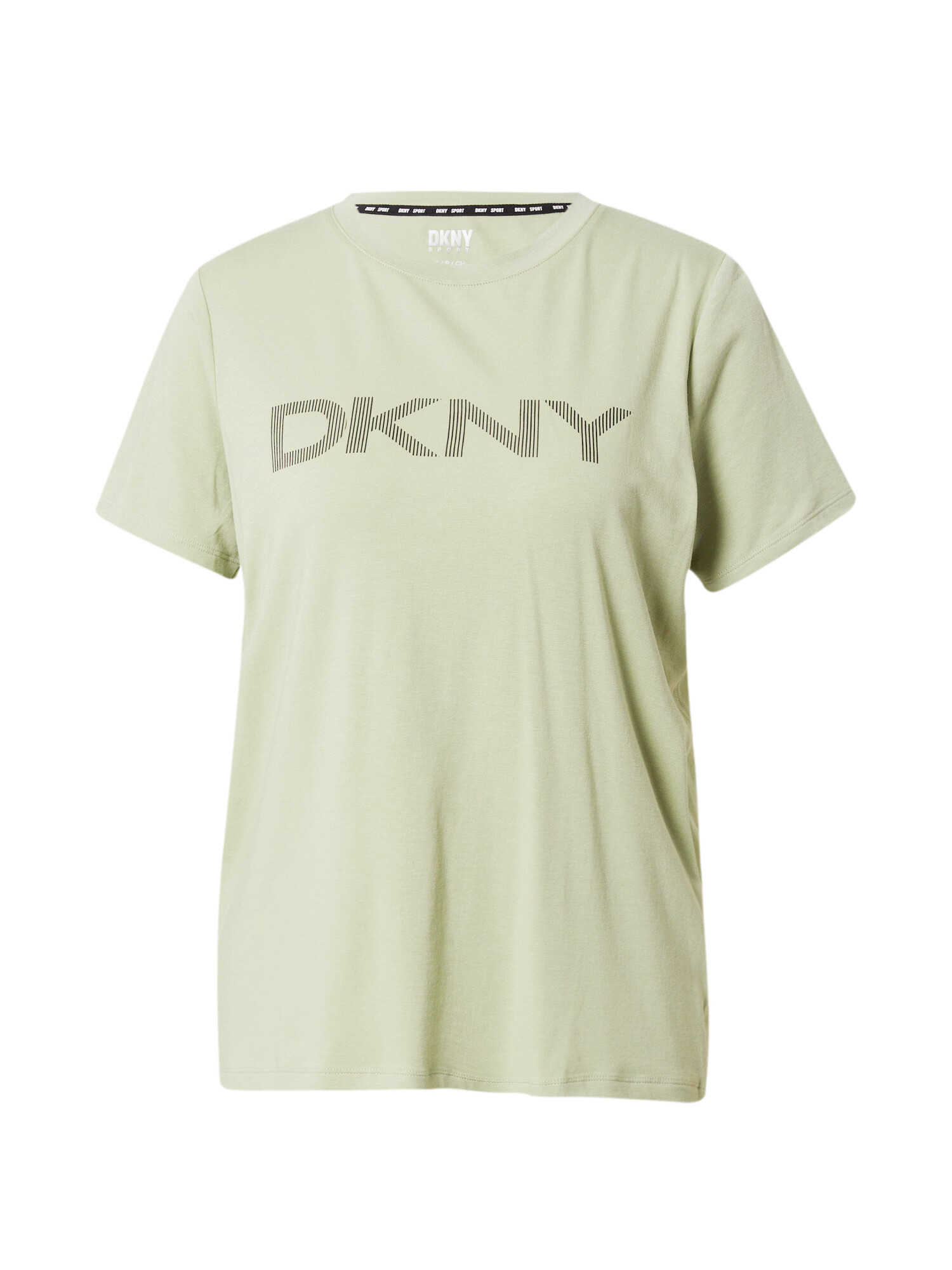 DKNY Performance Λειτουργικό μπλουζάκι μήλο / μαύρο - Pepit.gr