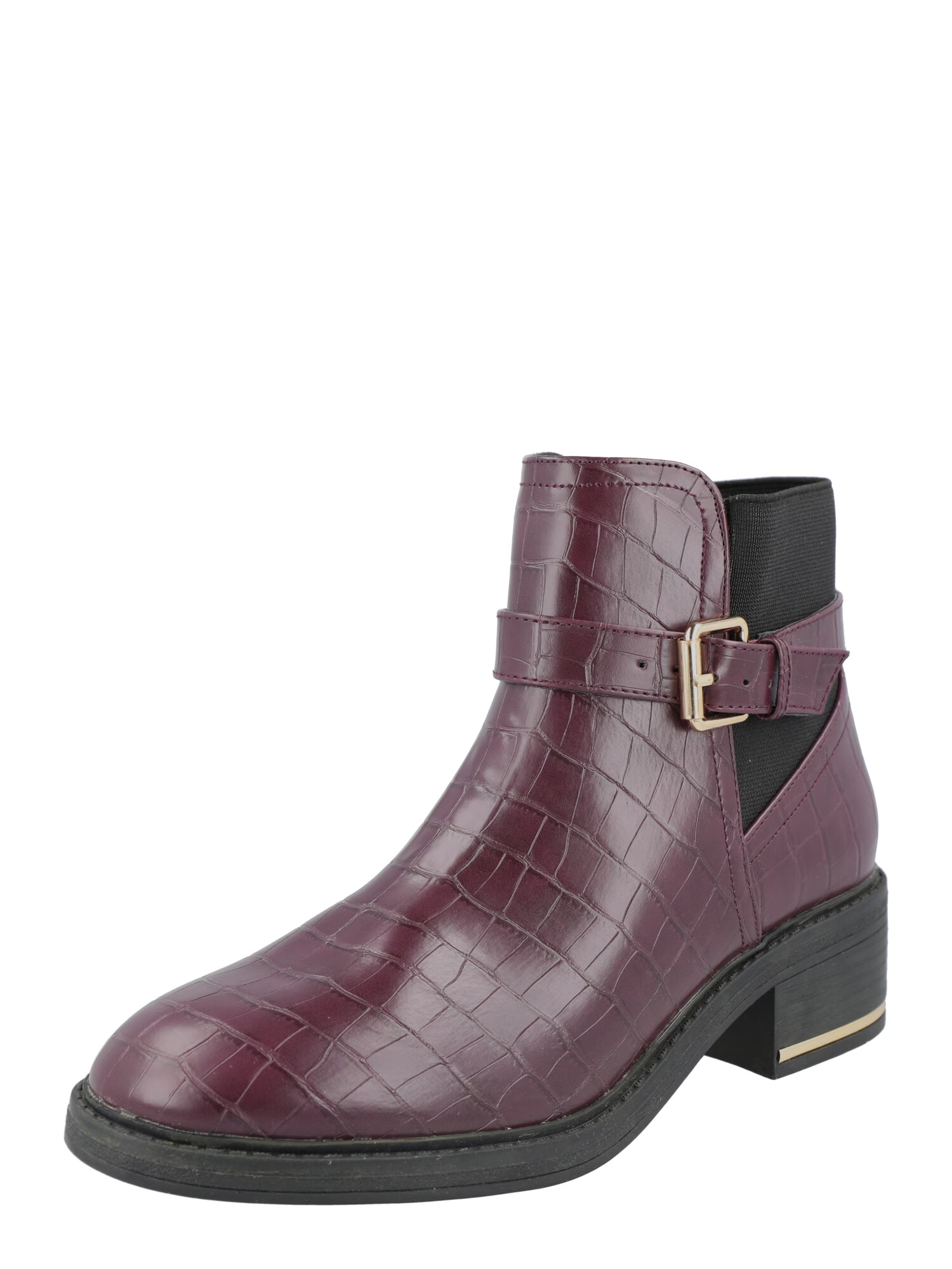 Dorothy Perkins Ankle boots 'Milly' βουργουνδί / μαύρο - Pepit.gr