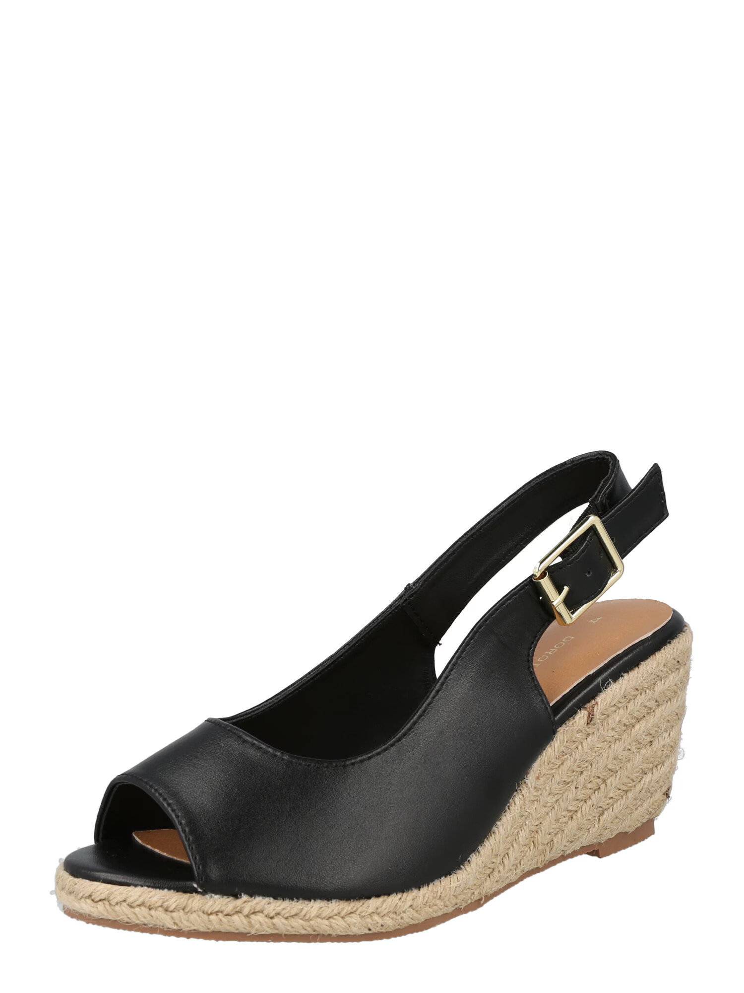 Dorothy Perkins Γόβες slingback μαύρο - Pepit.gr