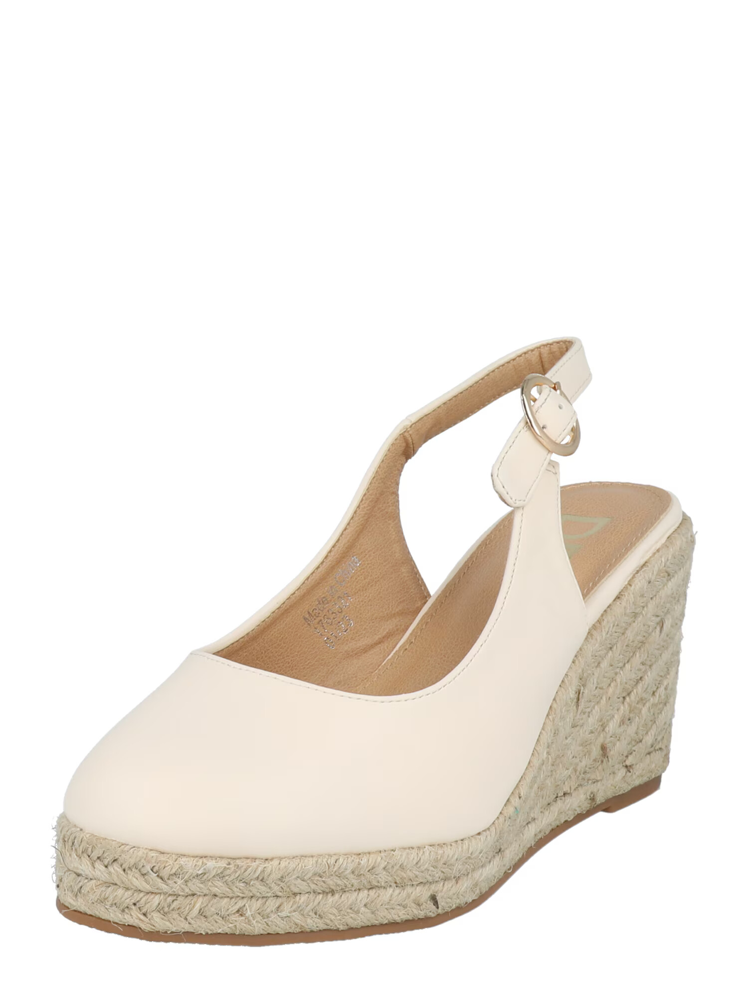 Dorothy Perkins Γόβες slingback 'Riya' κρεμ - Pepit.gr