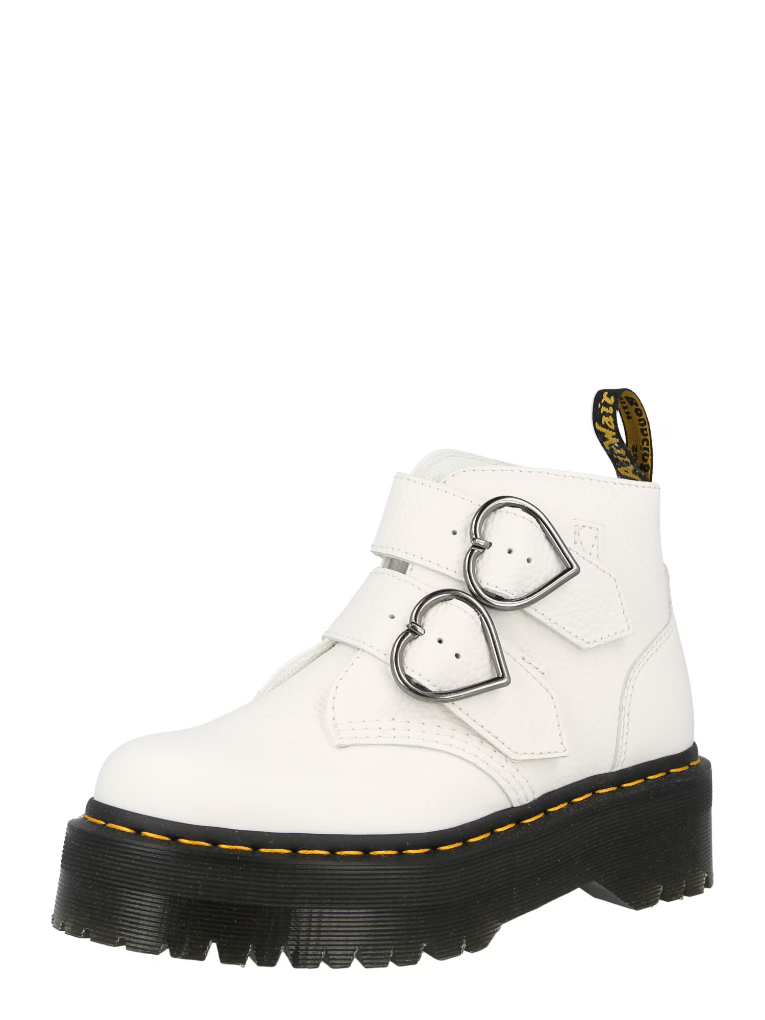 Dr. Martens Boots 'Devon Heart' λευκό - Pepit.gr